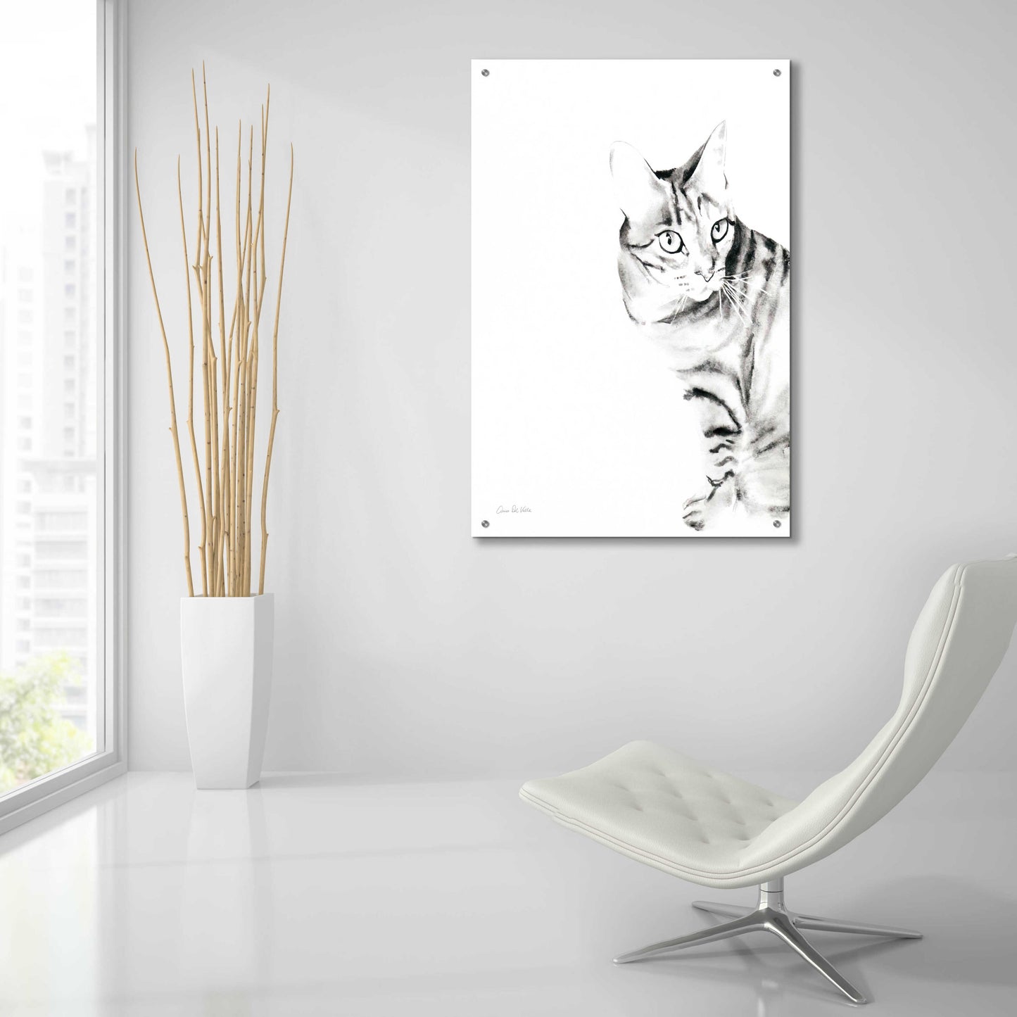 Epic Art 'Sadie' by Alan Majchrowicz, Acrylic Glass Wall Art,24x36