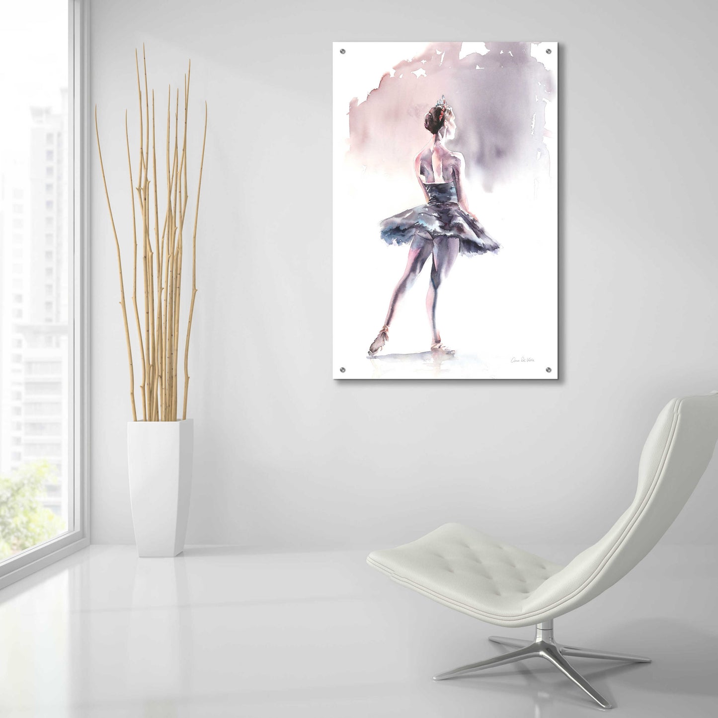 Epic Art 'Ballet I' by Alan Majchrowicz, Acrylic Glass Wall Art,24x36