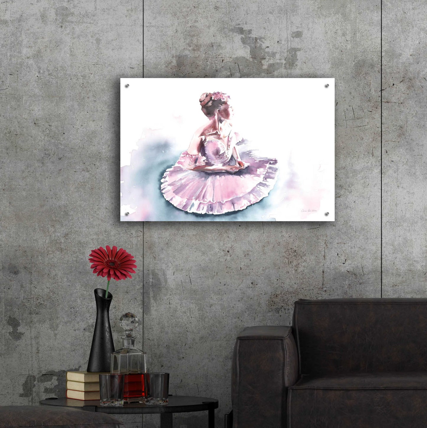 Epic Art 'Ballet V' by Alan Majchrowicz, Acrylic Glass Wall Art,36x24