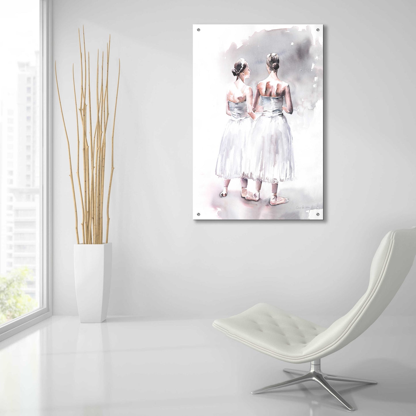 Epic Art 'Ballet VII' by Alan Majchrowicz, Acrylic Glass Wall Art,24x36