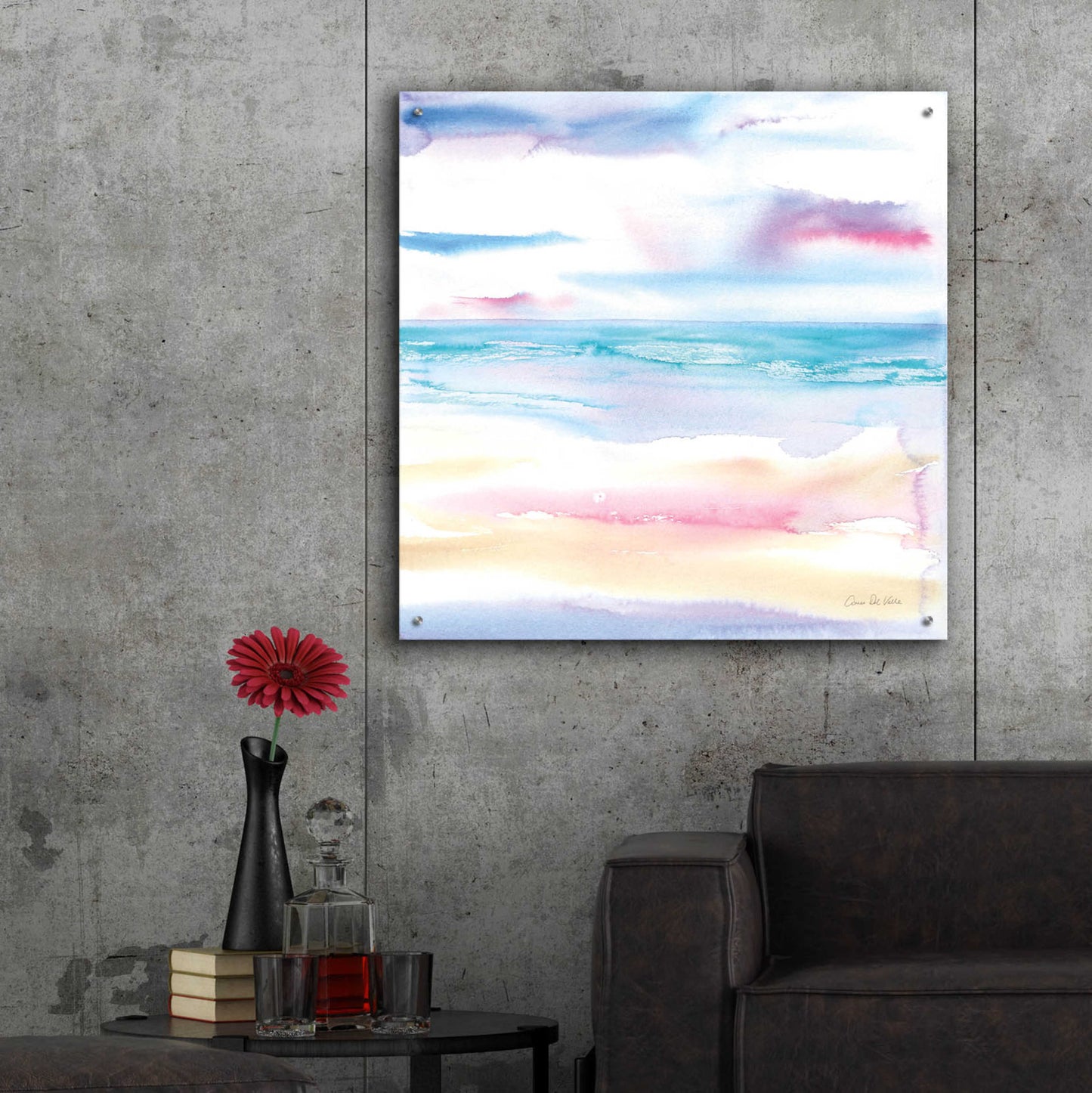 Epic Art 'Pastel Morning' by Alan Majchrowicz, Acrylic Glass Wall Art,36x36