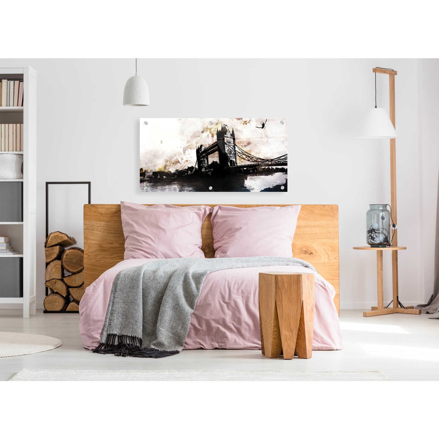 Epic Art 'Tower Bridge 2' by Jonathan Lam, Acrylic Glass Wall Art,48x24