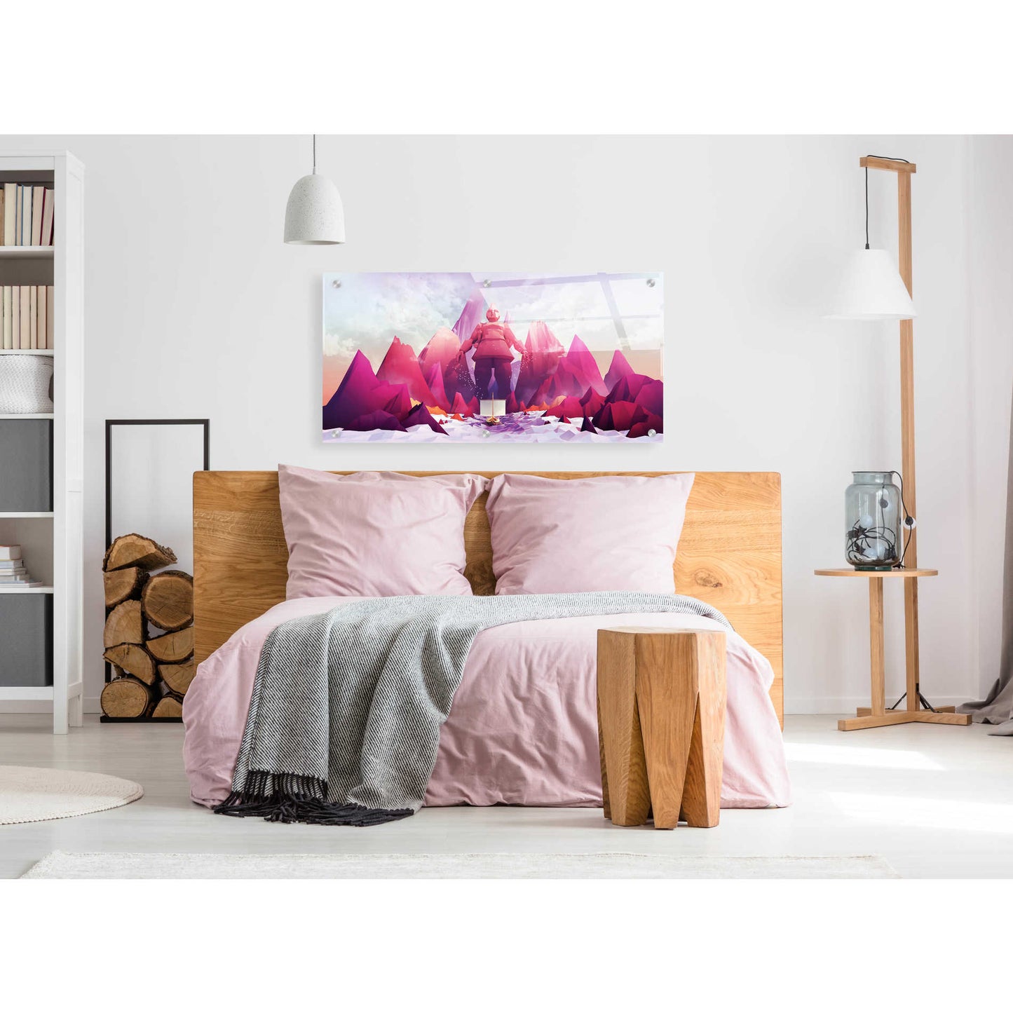 Epic Art 'Talos' by Jonathan Lam, Acrylic Glass Wall Art,48x24