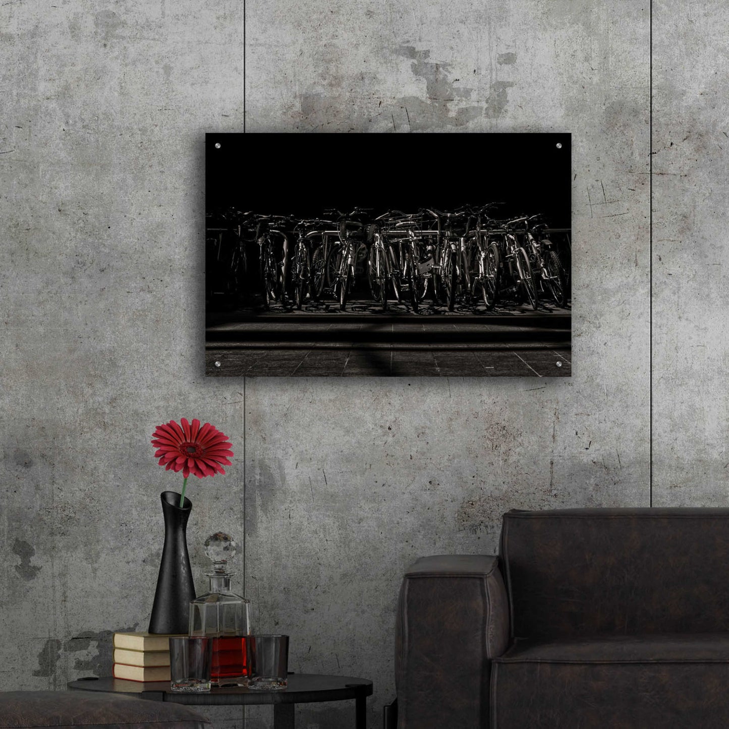 Epic Art 'Morning Commute No 1' by Brian Carson, Acrylic Glass Wall Art,36x24