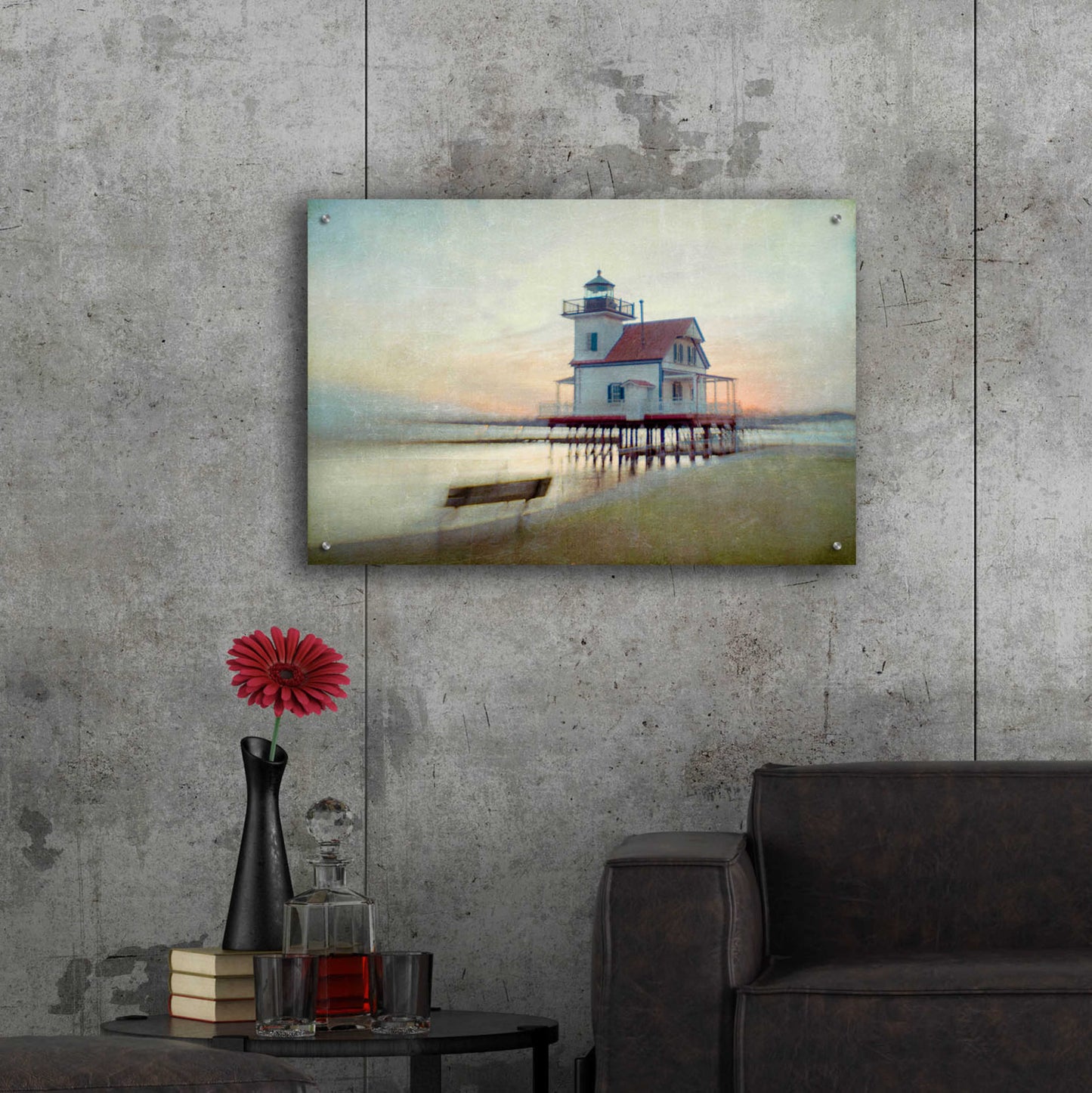 Epic Art 'Giving Light' by Dawn D Hanna, Acrylic Glass Wall Art,36x24