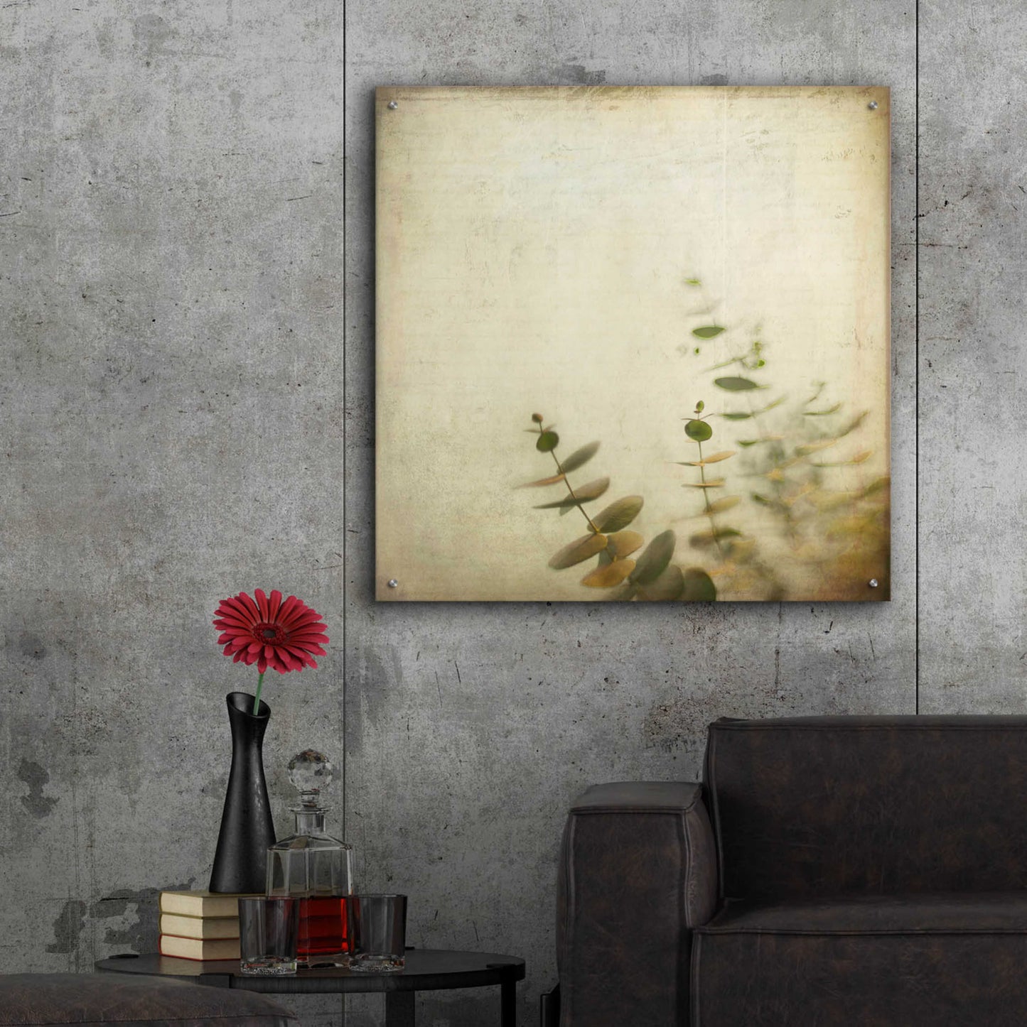 Epic Art 'Union' by Dawn D Hanna, Acrylic Glass Wall Art,36x36