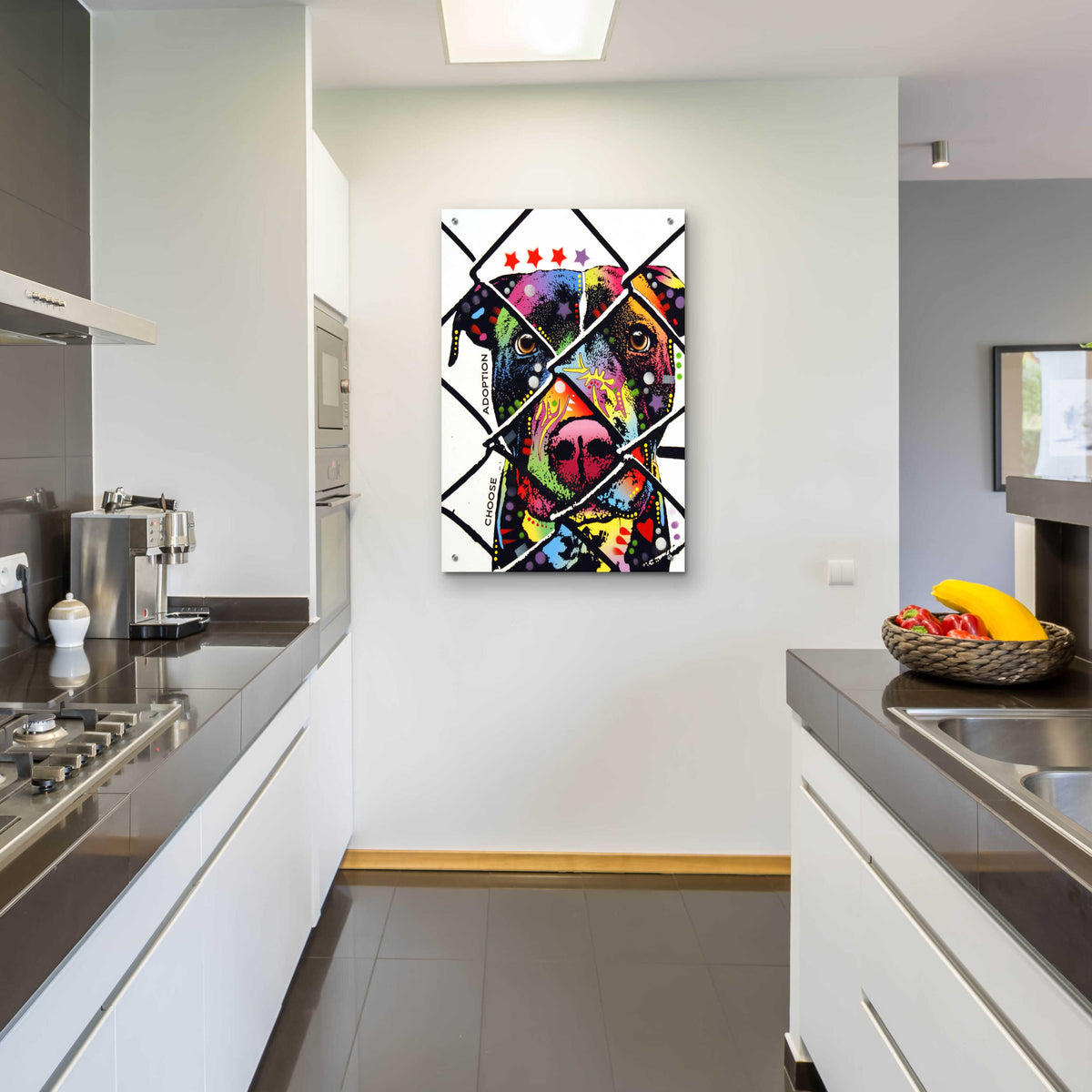 Epic Art 'Choose Adoption' by Dean Russo, Acrylic Glass Wall Art,24x36