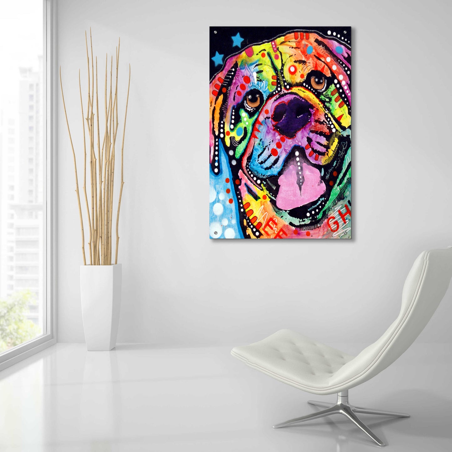 Epic Art 'Bosco' by Dean Russo, Acrylic Glass Wall Art,24x36