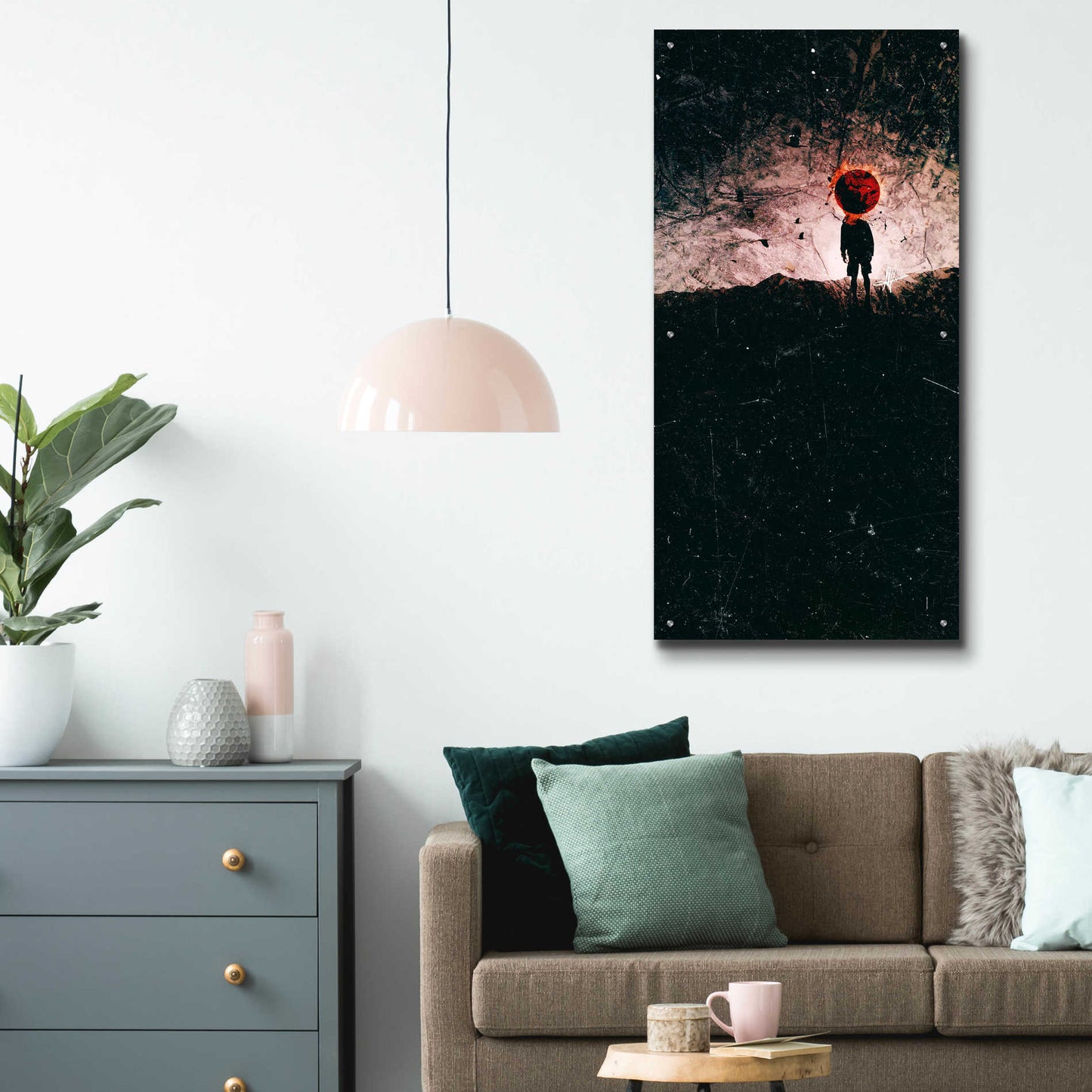 Epic Art 'One More Day' by Mario Sanchez Nevado, Acrylic Glass Wall Art,24x48