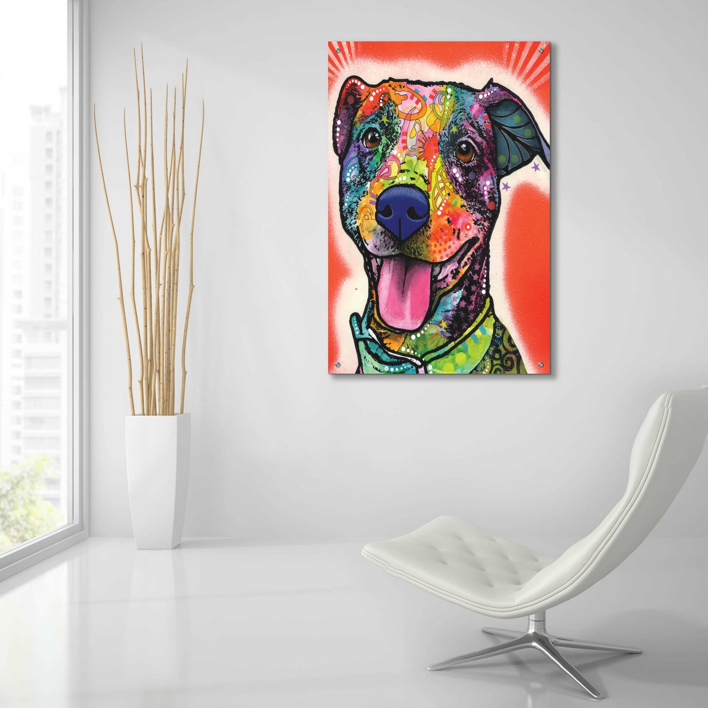 Epic Art 'Cheer' by Dean Russo, Acrylic Glass Wall Art,24x36
