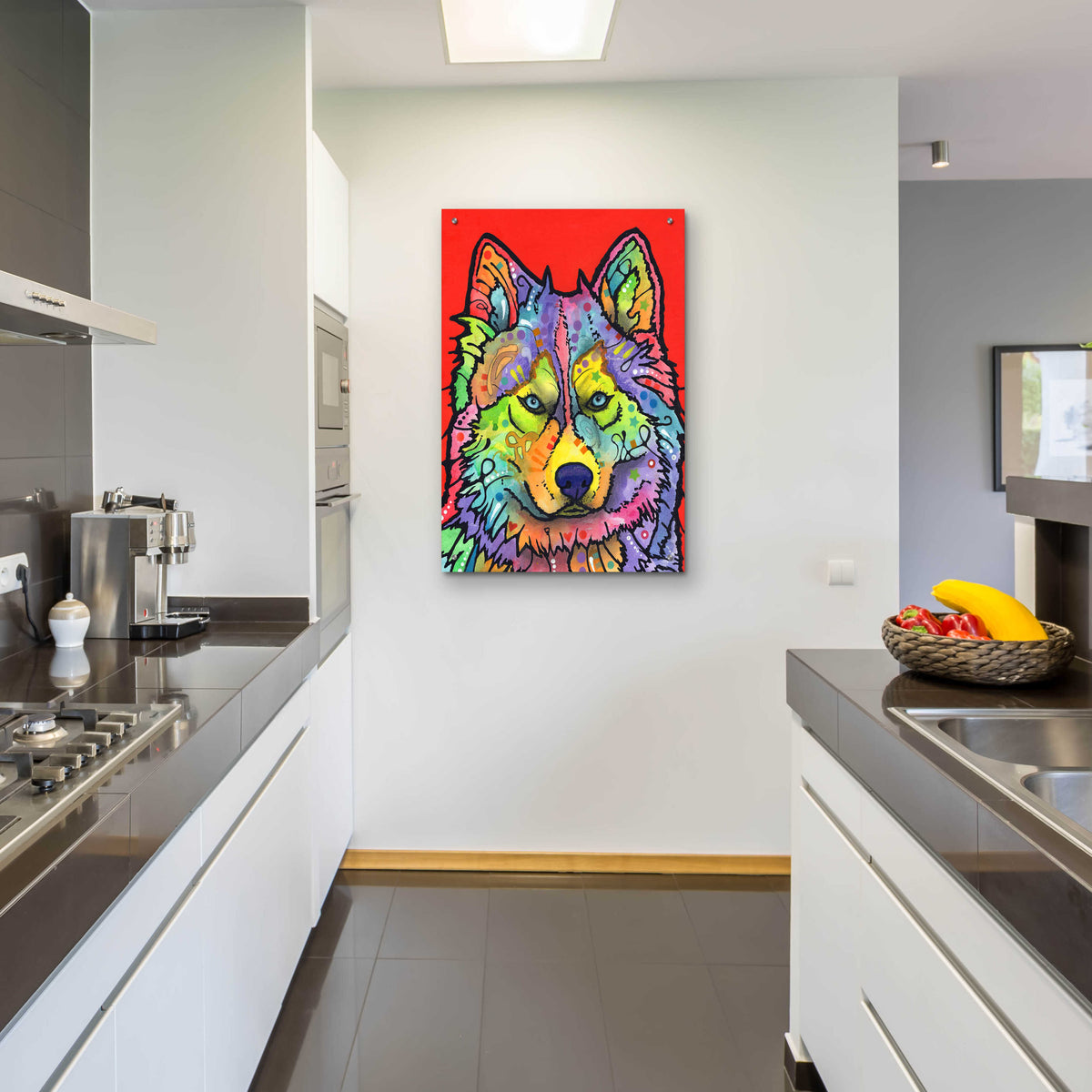 Epic Art 'Magua' by Dean Russo, Acrylic Glass Wall Art,24x36