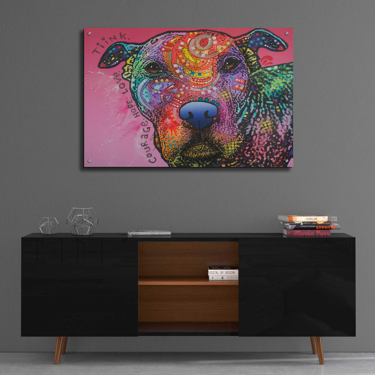Epic Art 'Tinkerbell' by Dean Russo, Acrylic Glass Wall Art,36x24