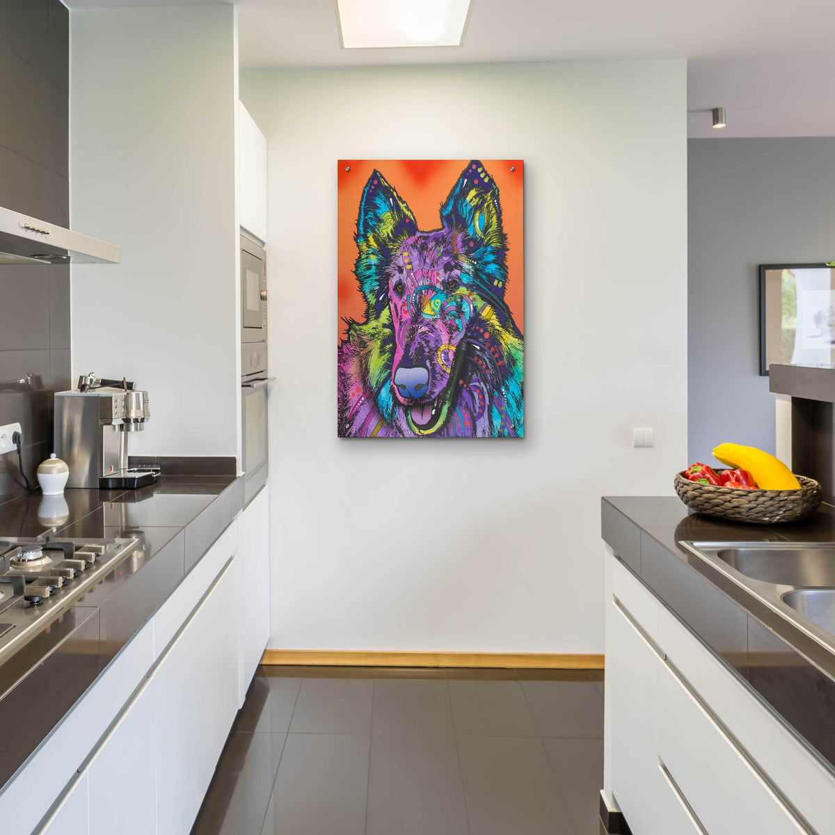 Epic Art 'Ava' by Dean Russo, Acrylic Glass Wall Art,24x36