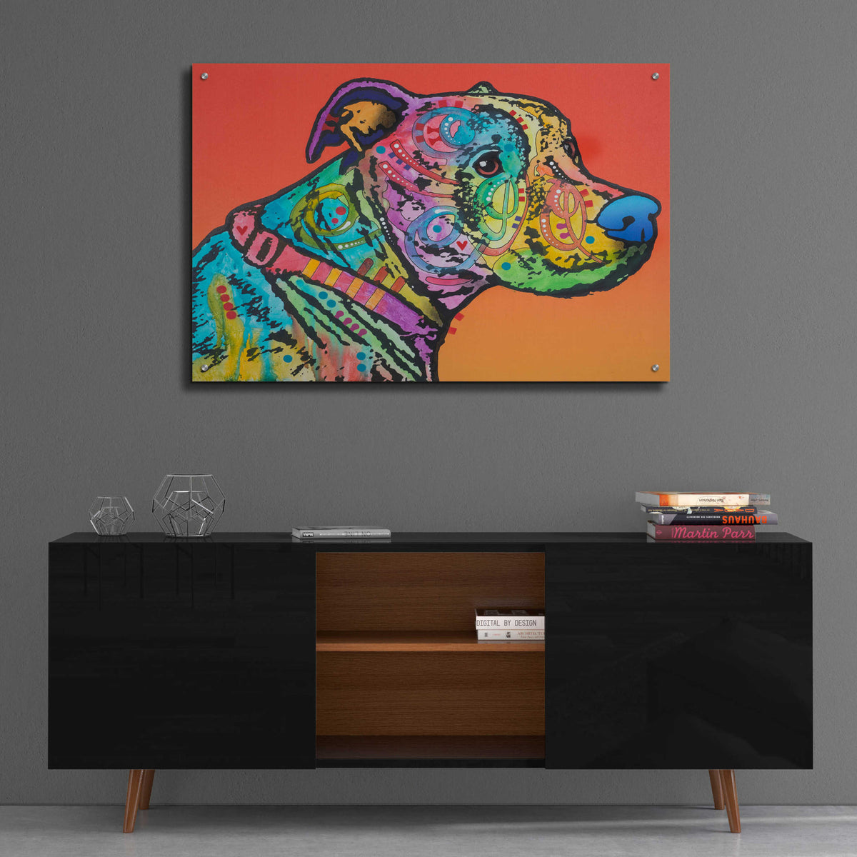 Epic Art 'Hooch' by Dean Russo, Acrylic Glass Wall Art,36x24