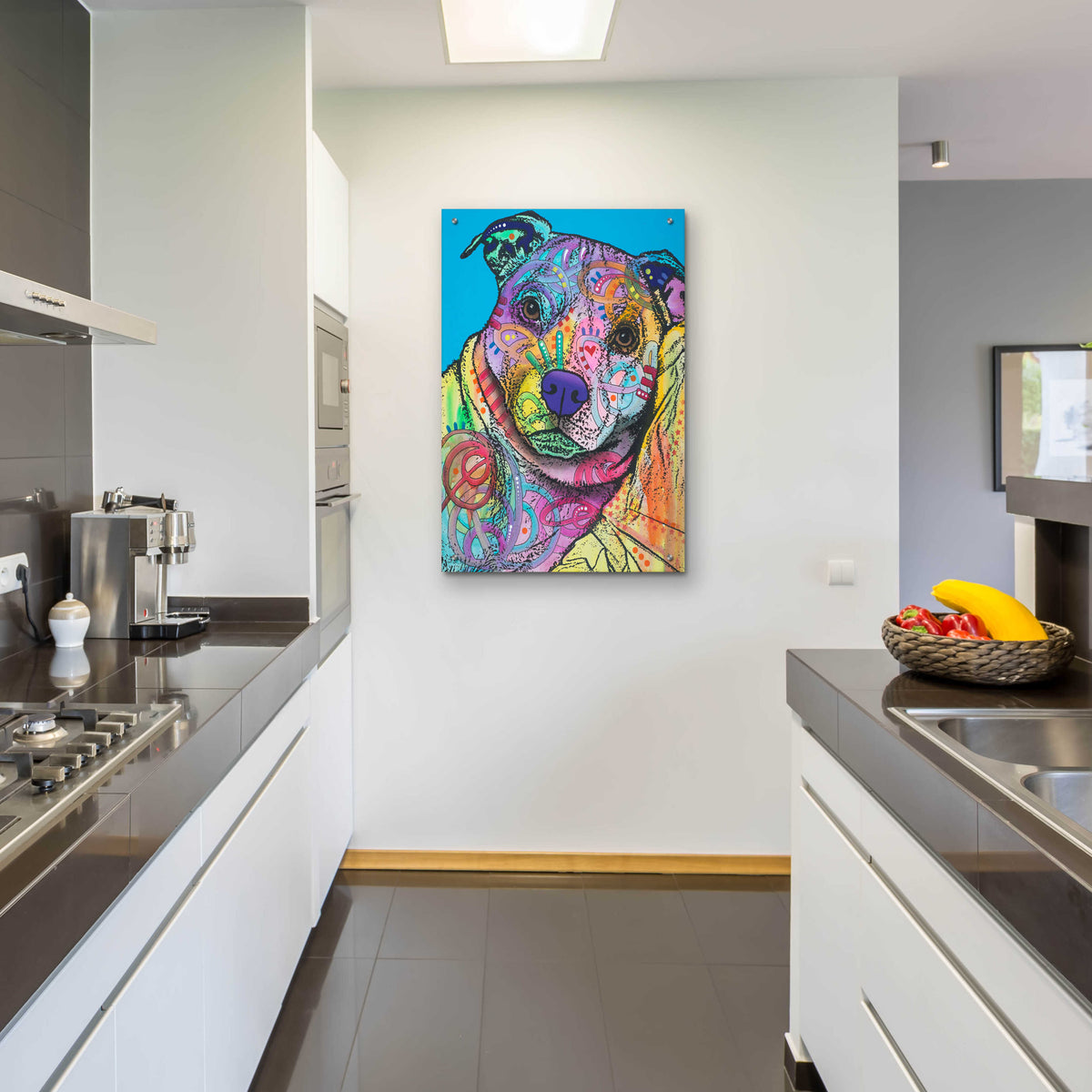 Epic Art 'Joe Willie 28' by Dean Russo, Acrylic Glass Wall Art,24x36
