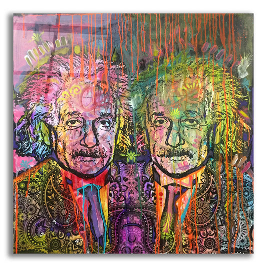 Epic Art 'Einsteins Reflection' by Dean Russo, Acrylic Glass Wall Art
