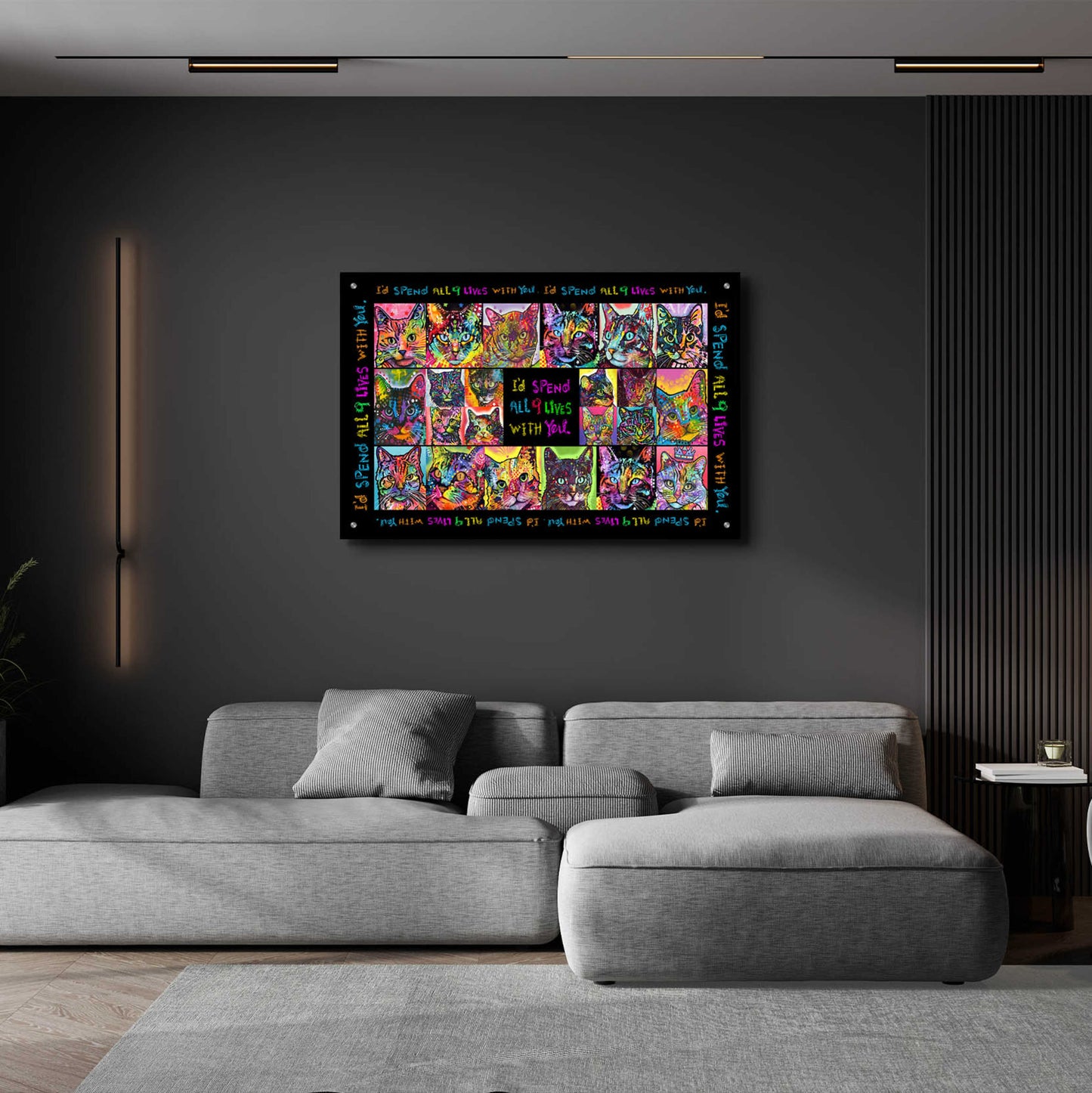 Epic Art 'Catamat 1' by Dean Russo, Acrylic Glass Wall Art,36x24