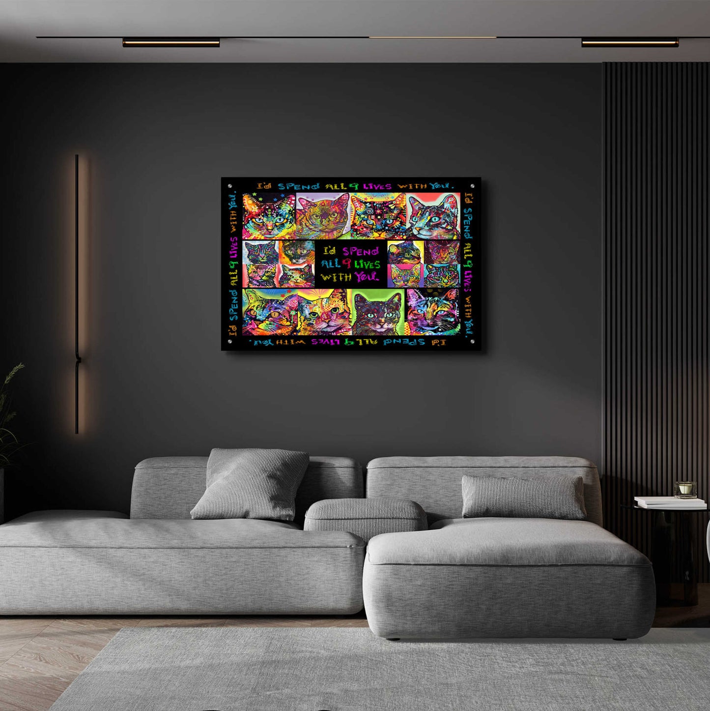 Epic Art 'Catamat 3' by Dean Russo, Acrylic Glass Wall Art,36x24