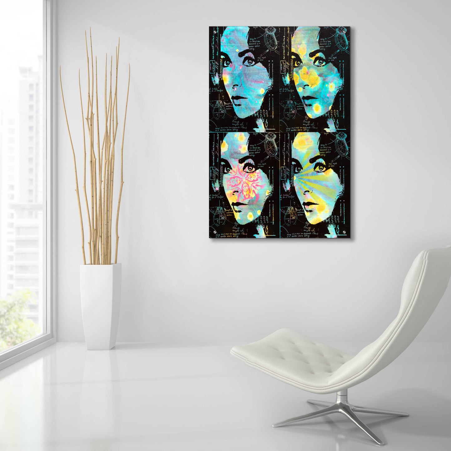 Epic Art 'Elizabeths Ring' by Dean Russo, Acrylic Glass Wall Art,24x36