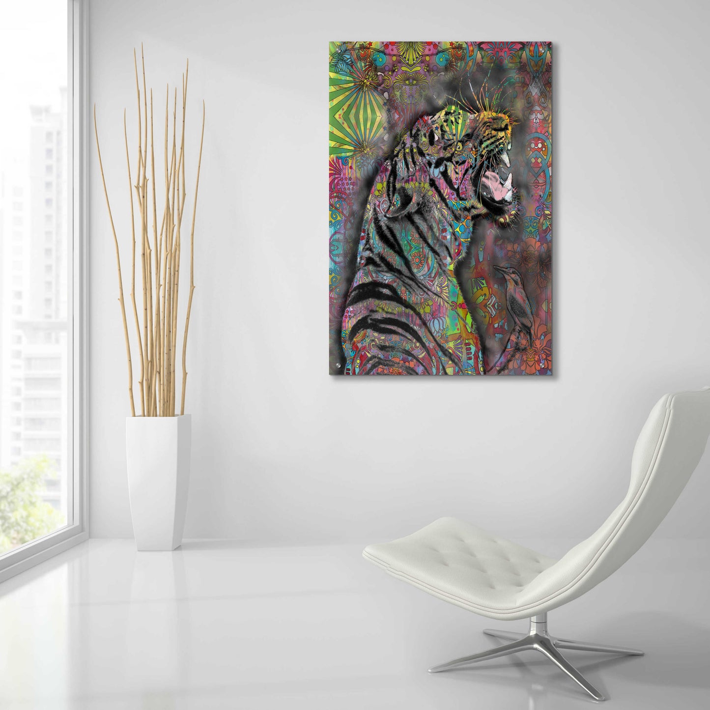 Epic Art 'Into The Wild' by Dean Russo, Acrylic Glass Wall Art,24x36