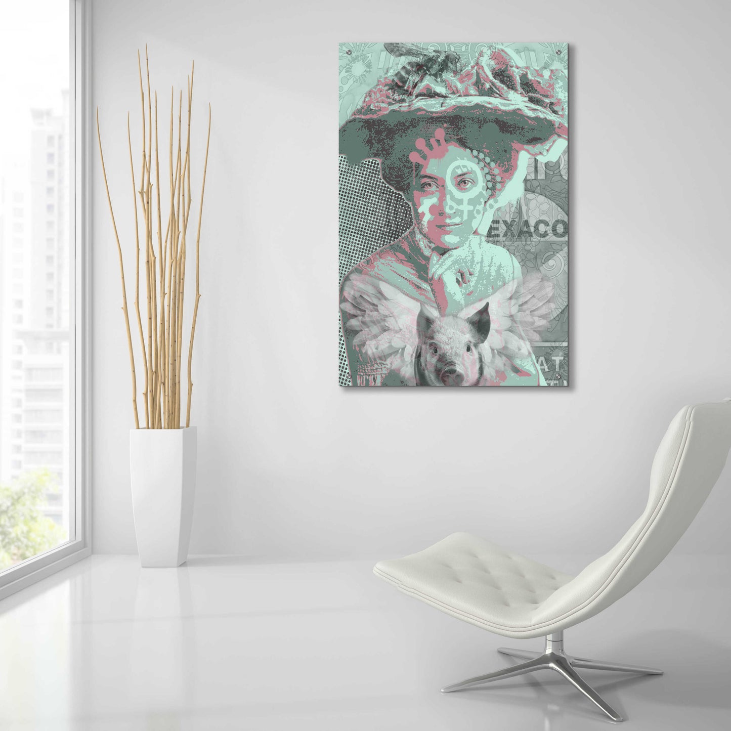 Epic Art 'Sweetheart Of The Rodeo' by Dean Russo, Acrylic Glass Wall Art,24x36