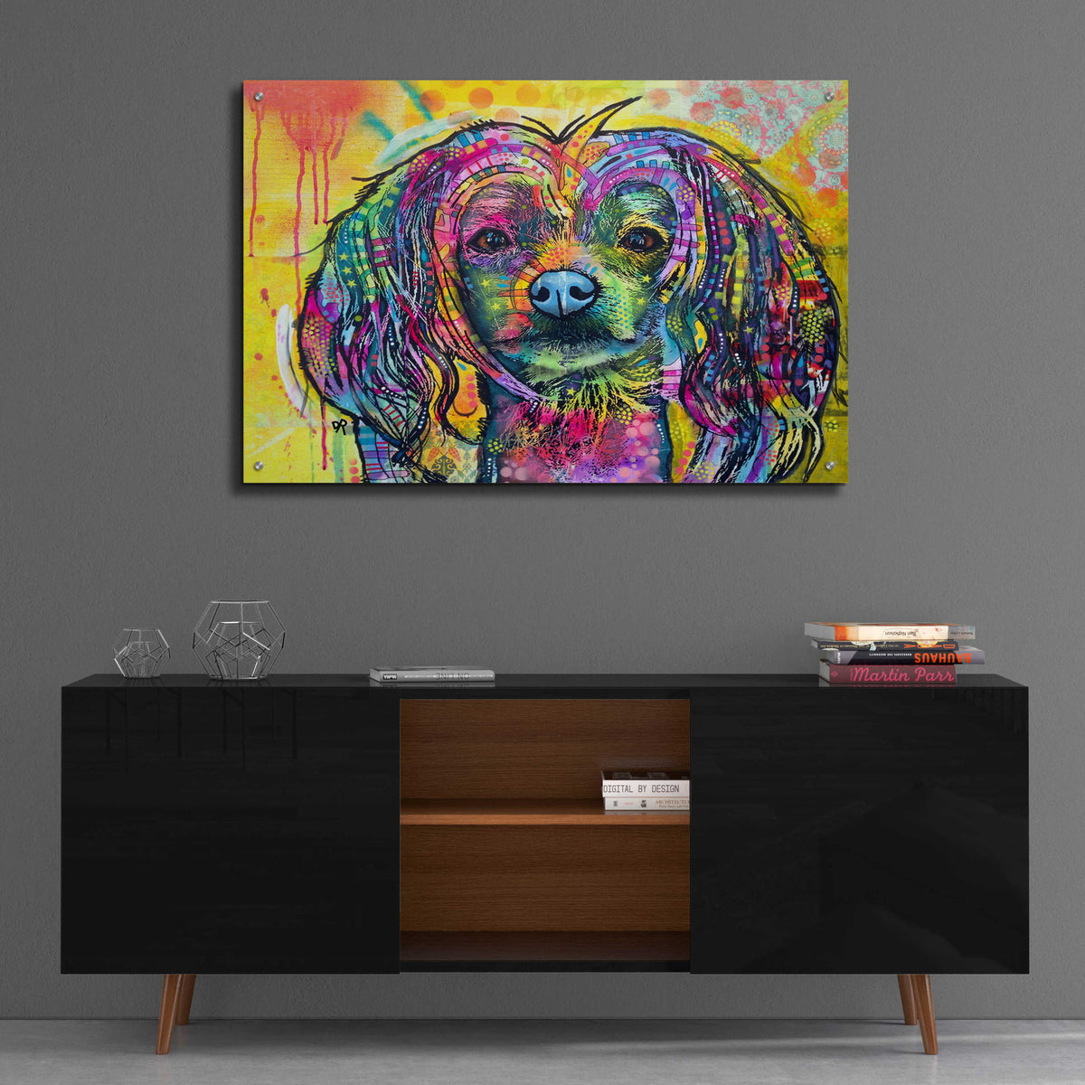 Epic Art 'Chinese Crusted' by Dean Russo, Acrylic Glass Wall Art,36x24