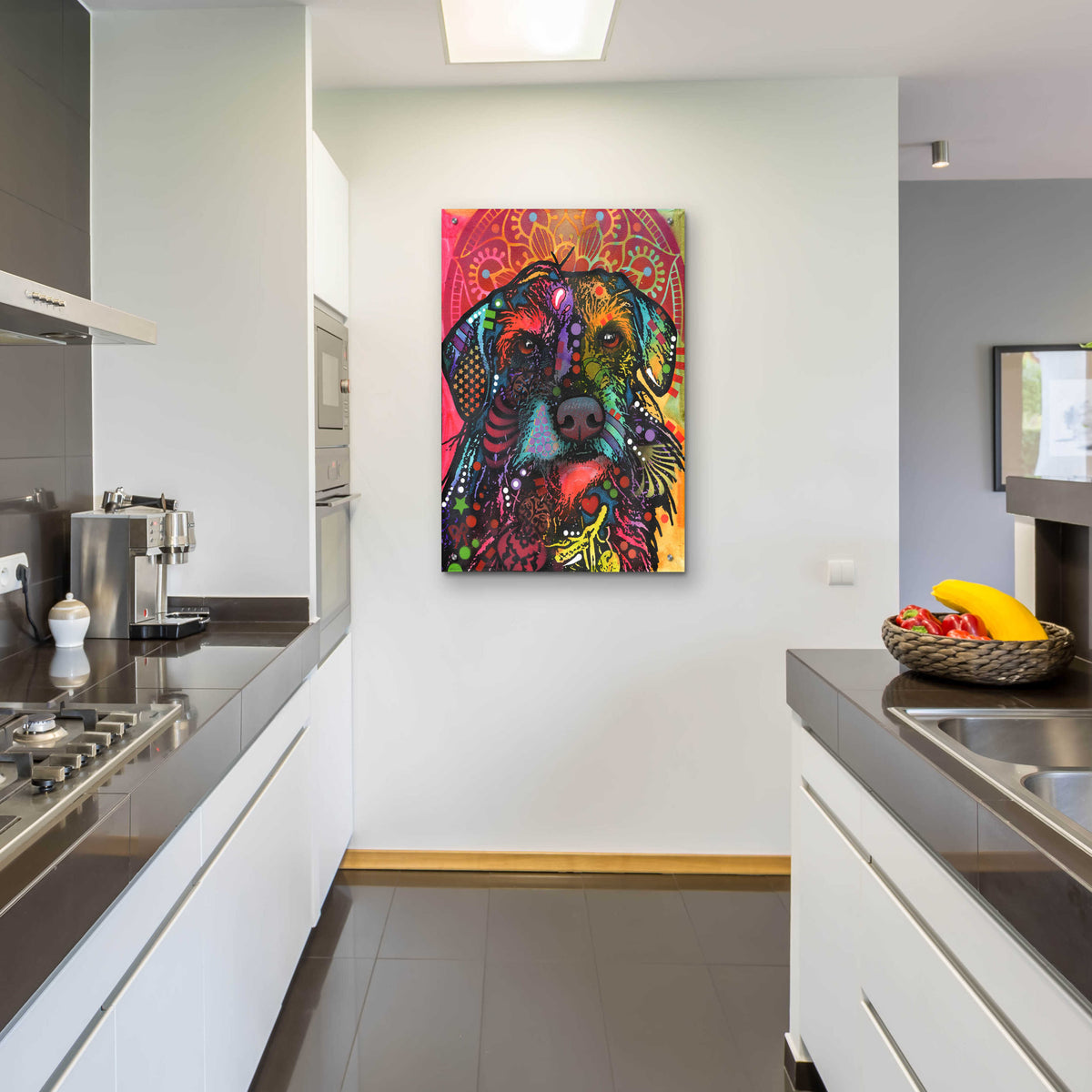 Epic Art 'Clyde' by Dean Russo, Acrylic Glass Wall Art,24x36