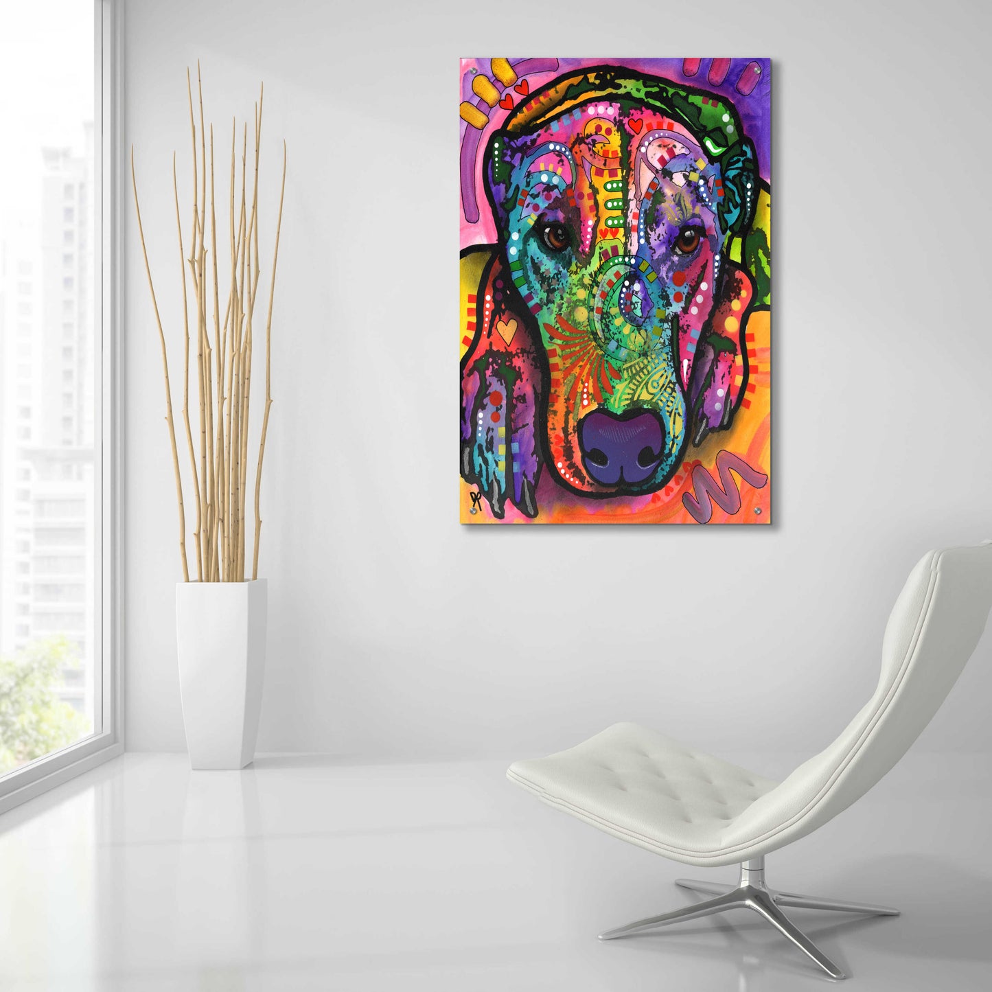 Epic Art 'Kaiah' by Dean Russo, Acrylic Glass Wall Art,24x36