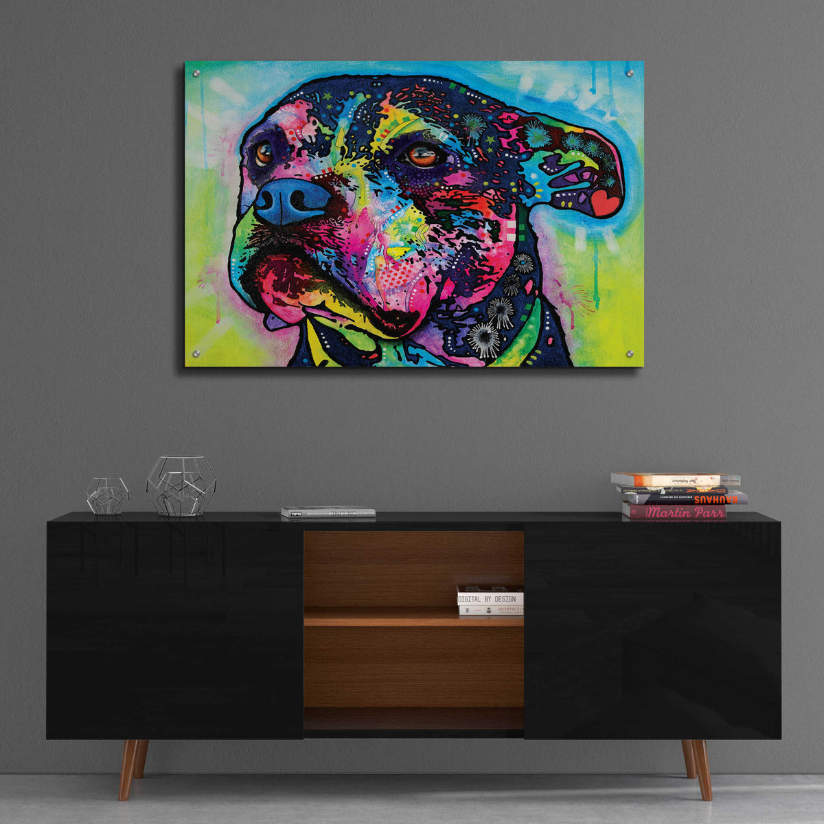 Epic Art 'Anni' by Dean Russo, Acrylic Glass Wall Art,36x24