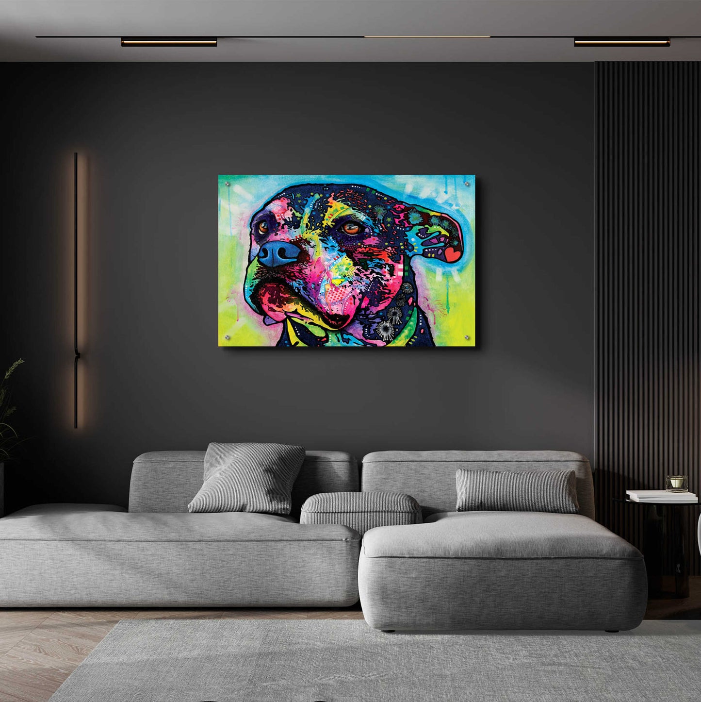 Epic Art 'Anni' by Dean Russo, Acrylic Glass Wall Art,36x24