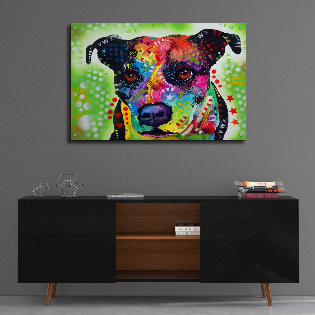 Epic Art 'Pit 1' by Dean Russo, Acrylic Glass Wall Art,36x24