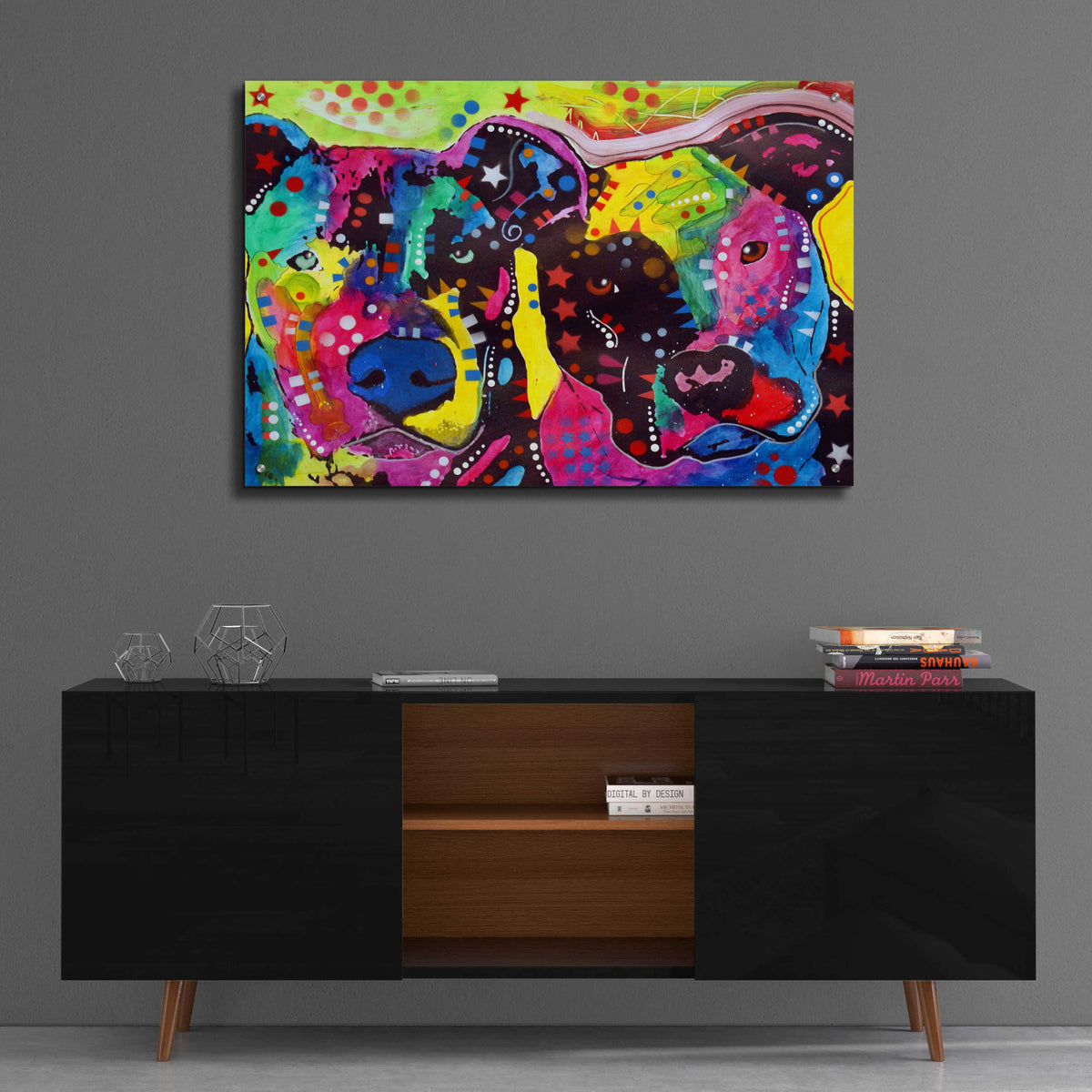 Epic Art 'Pits' by Dean Russo, Acrylic Glass Wall Art,36x24