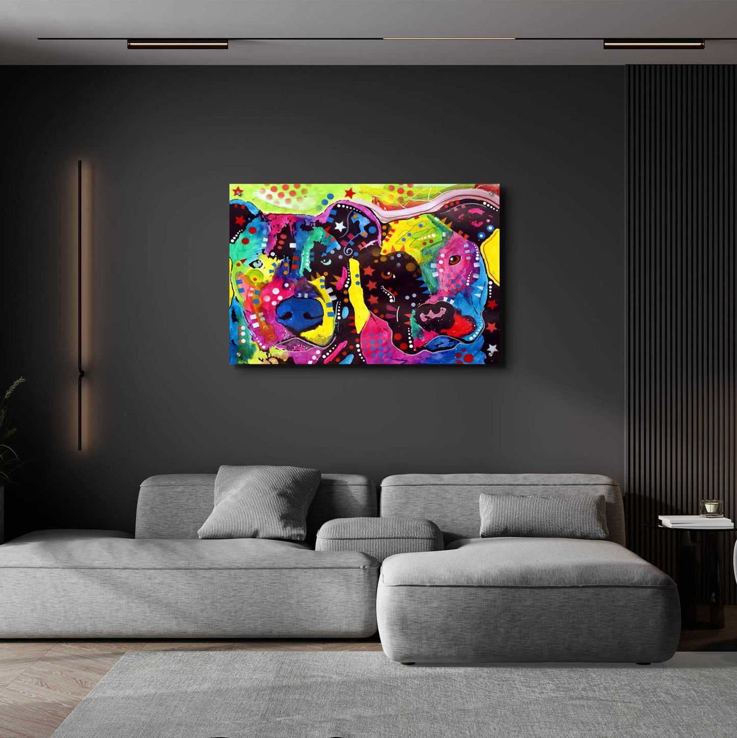 Epic Art 'Pits' by Dean Russo, Acrylic Glass Wall Art,36x24