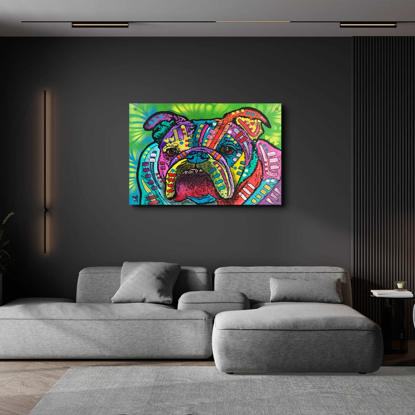 Epic Art 'Steele' by Dean Russo, Acrylic Glass Wall Art,36x24