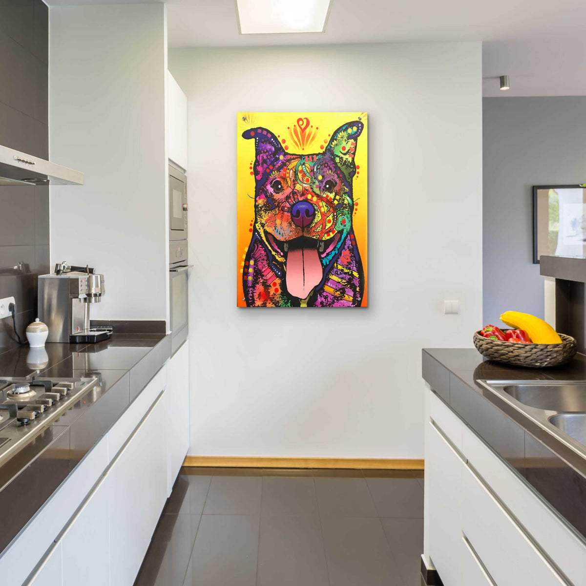 Epic Art 'Ralph' by Dean Russo, Acrylic Glass Wall Art,24x36