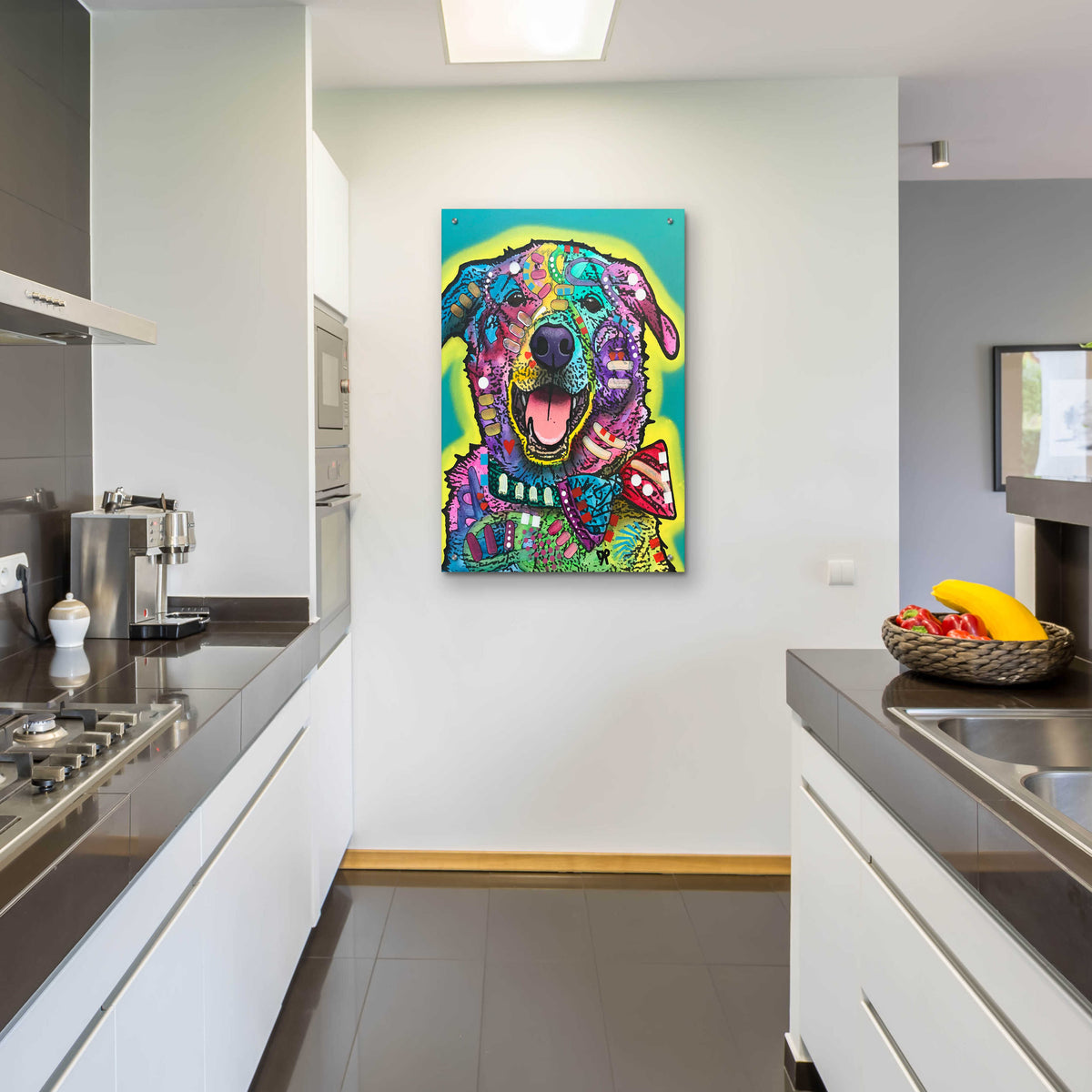 Epic Art 'Joker' by Dean Russo, Acrylic Glass Wall Art,24x36