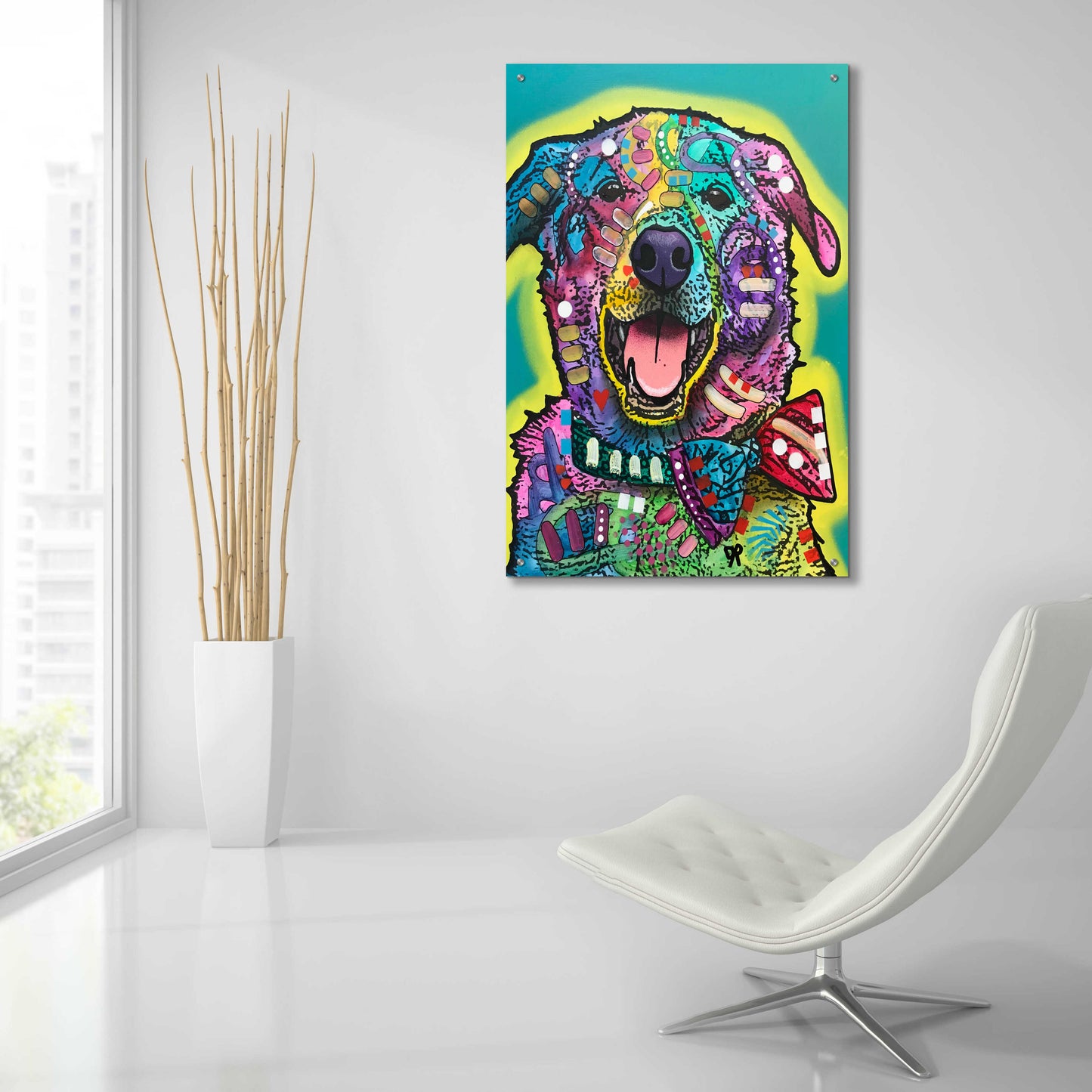 Epic Art 'Joker' by Dean Russo, Acrylic Glass Wall Art,24x36