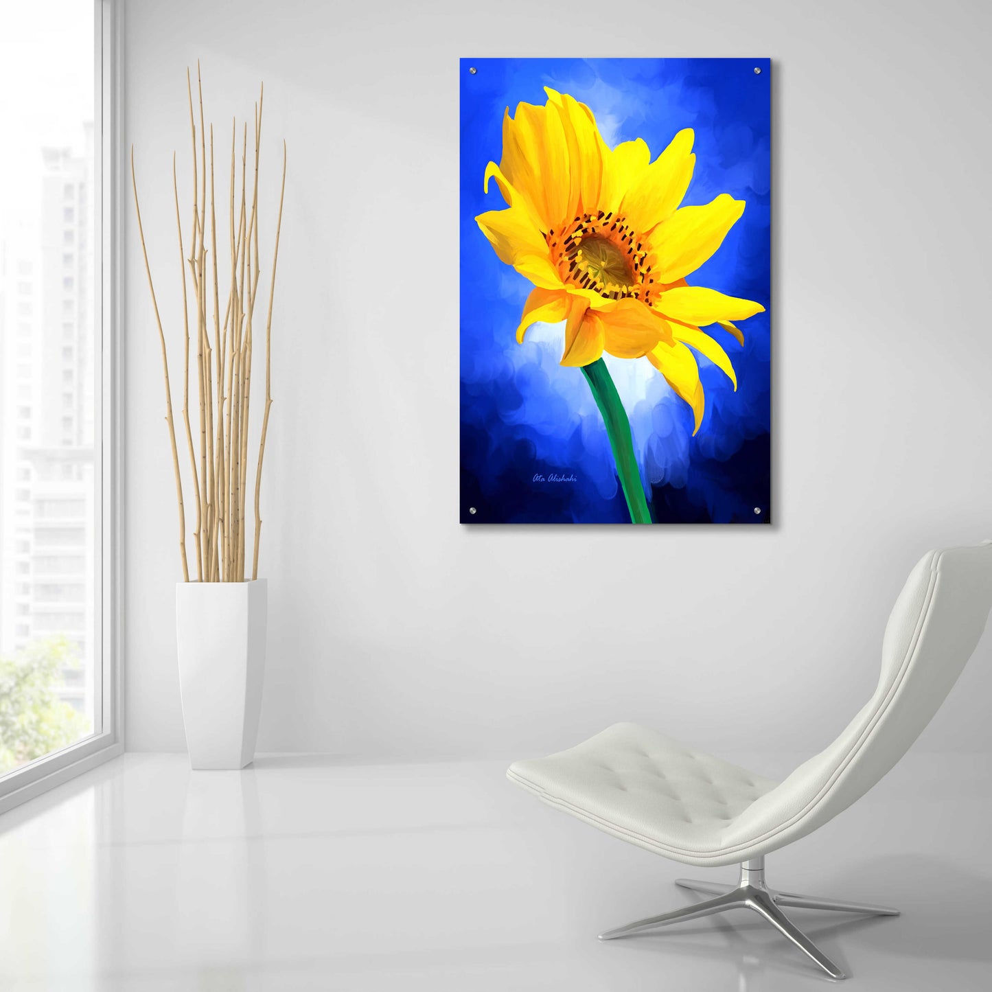 Epic Art ' Copy' by Ata Alishahi, Acrylic Glass Wall Art,24x36
