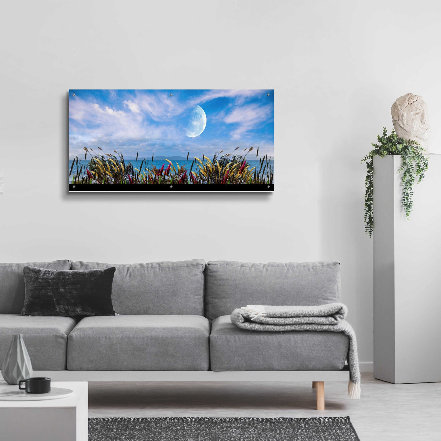 Epic Art 'Nature Collection 9' by Ata Alishahi, Acrylic Glass Wall Art,48x24