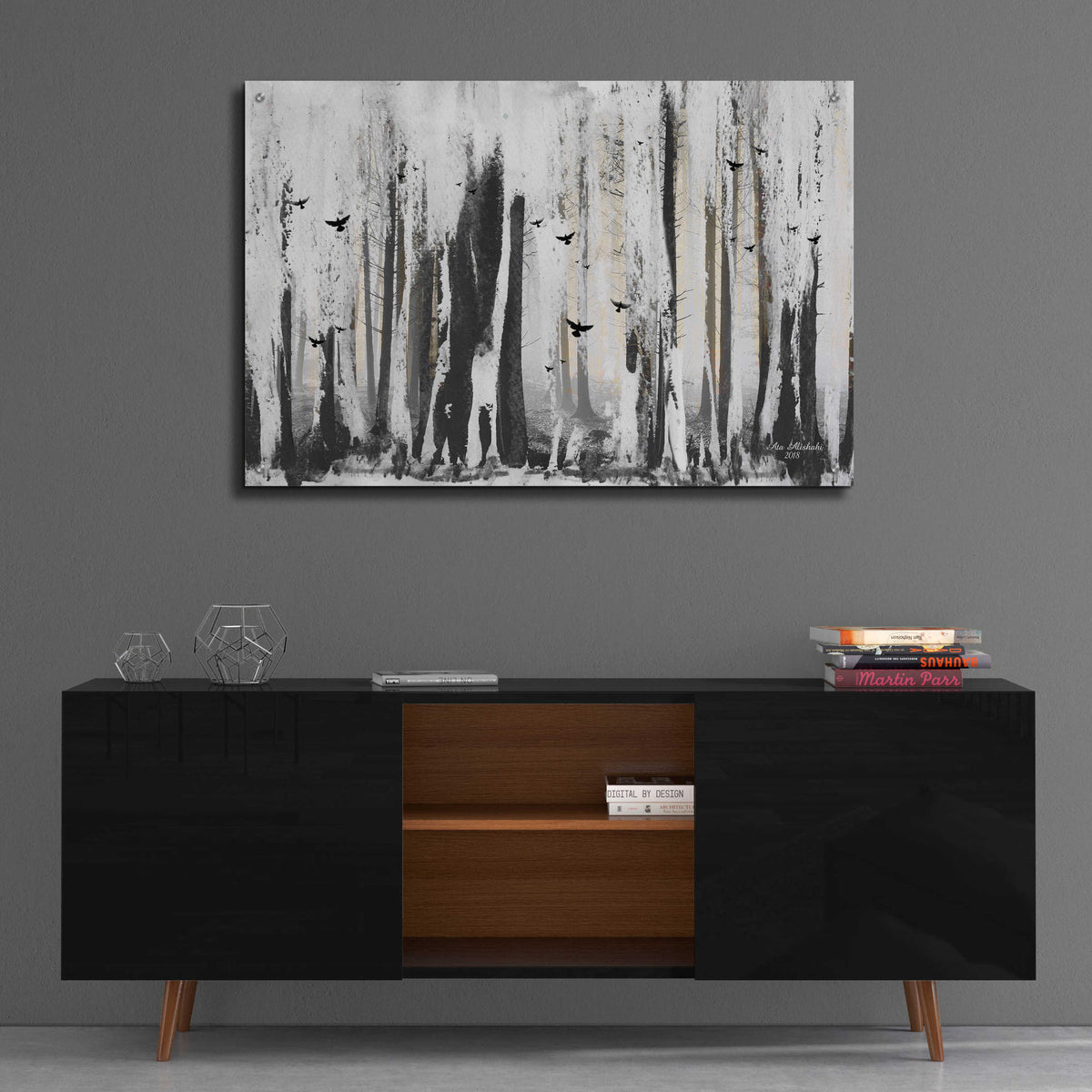 Epic Art 'Strange World' by Ata Alishahi, Acrylic Glass Wall Art,36x24