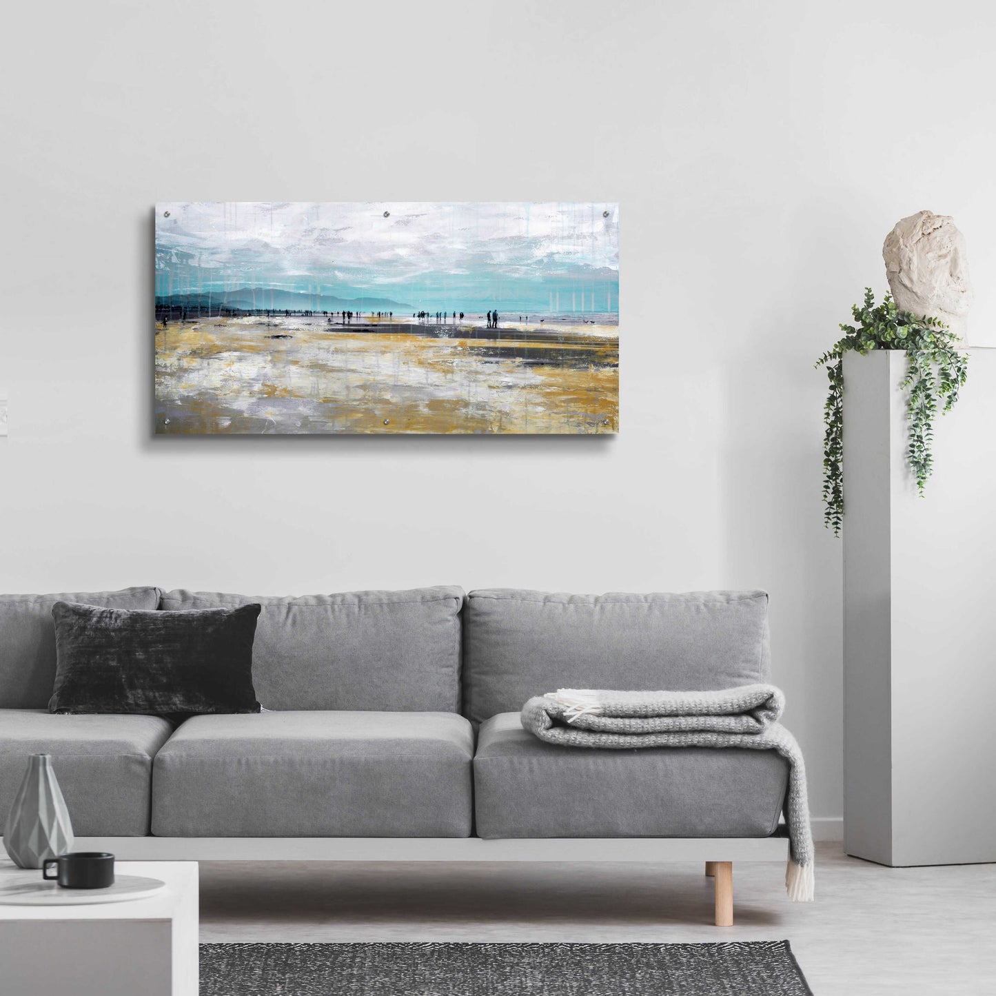 Epic Art 'Beach III' by Summer,48x24