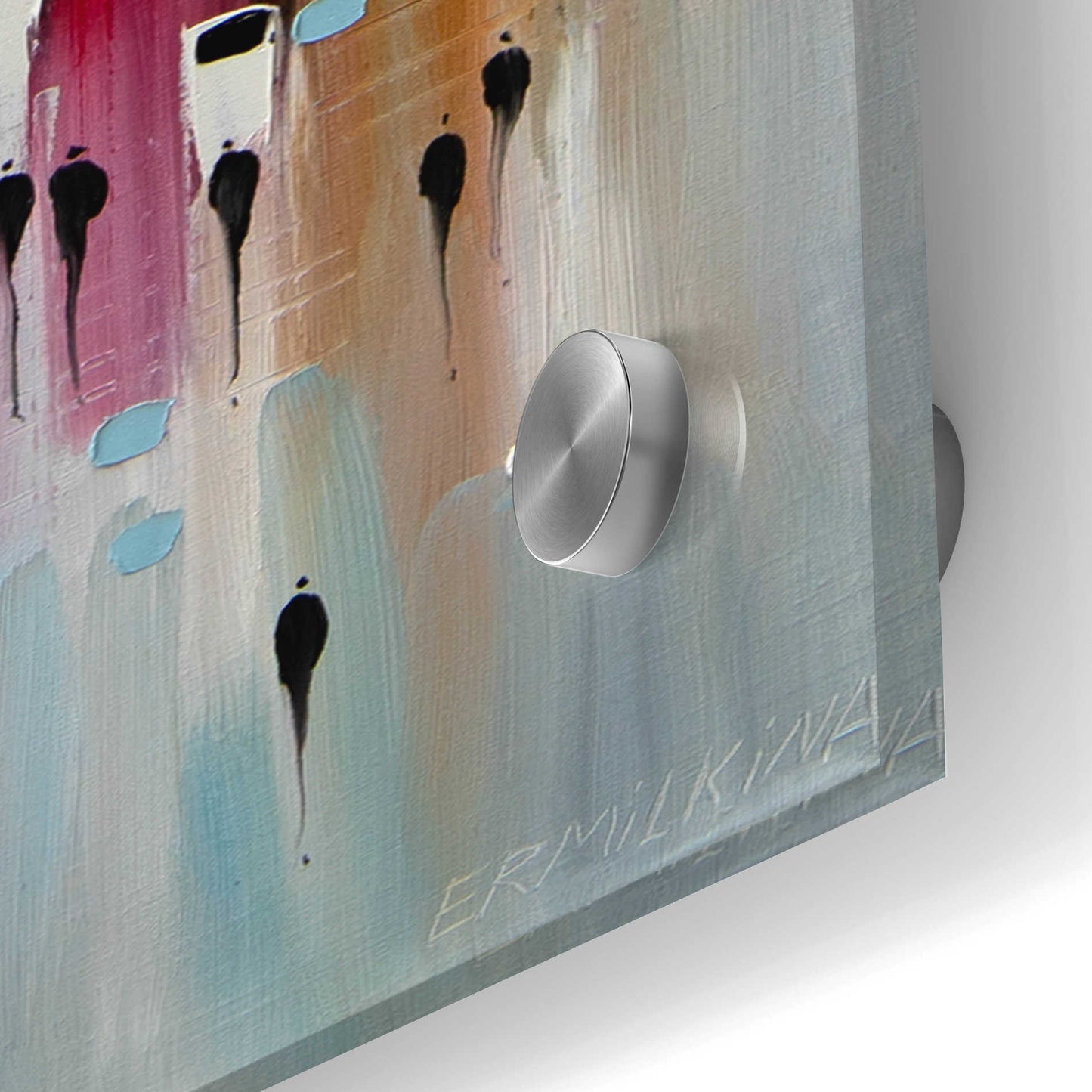 Epic Art 'Orange Sky' by Ekaterina Ermilkina, Acrylic Glass Wall Art,16x48