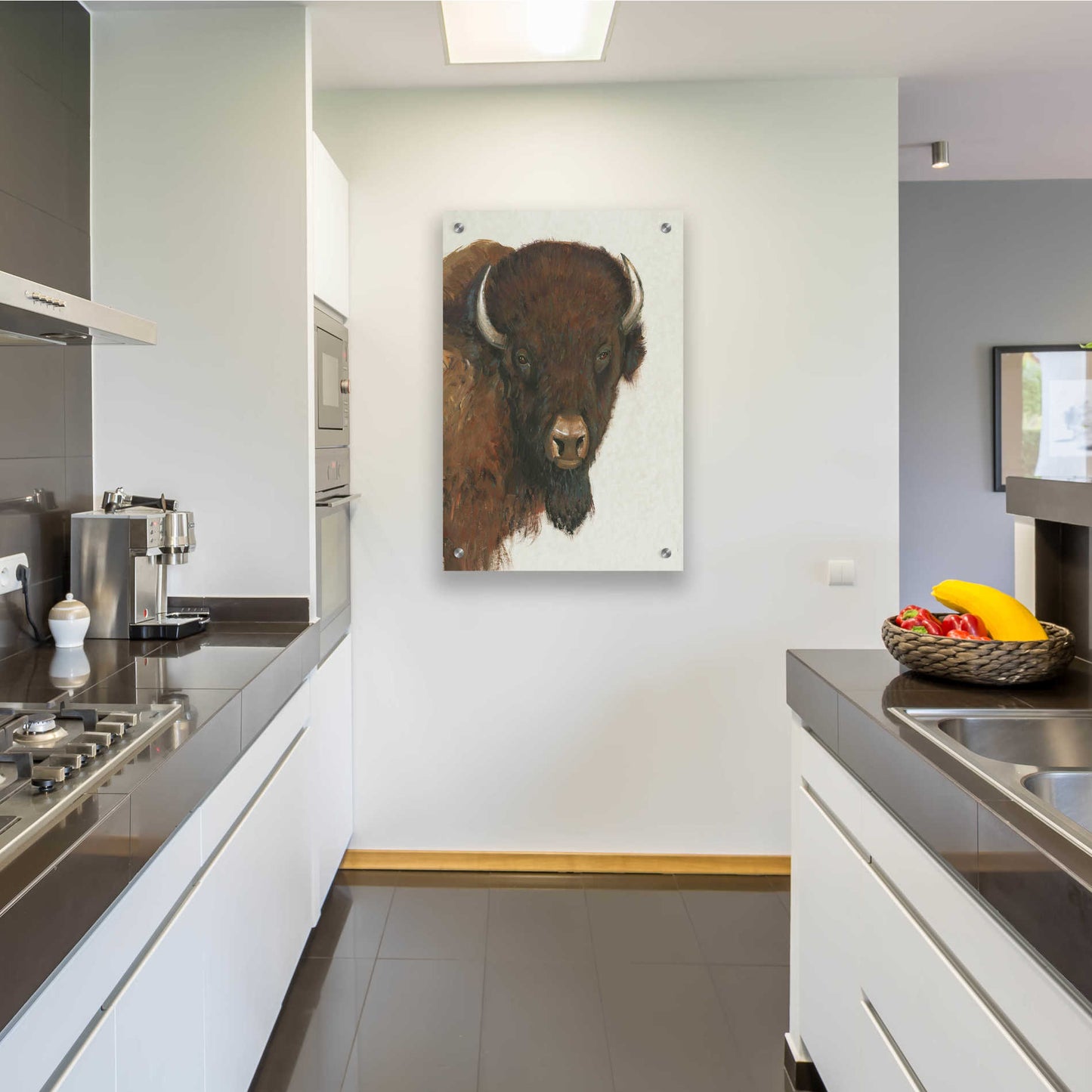 Epic Art 'Western Portrait II' by Tim O'Toole, Acrylic Glass Wall Art,24x36