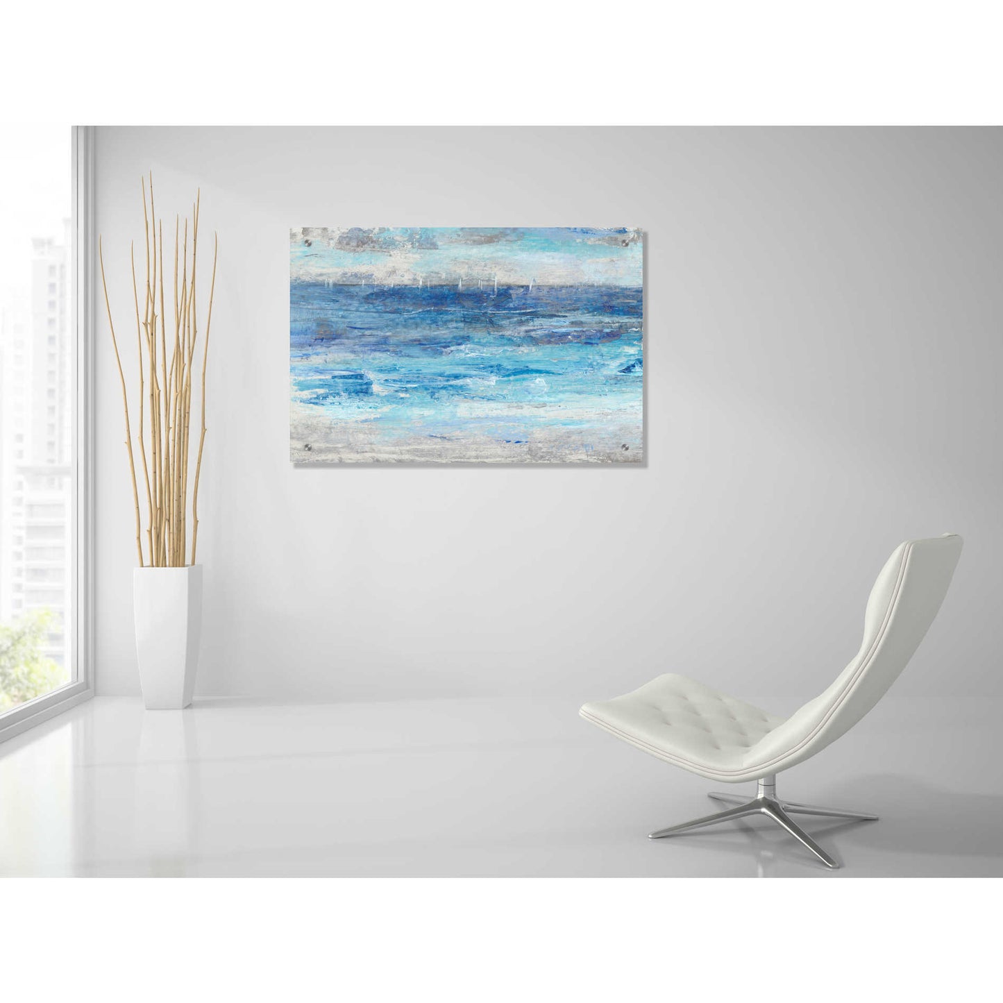Epic Art 'Sailing Afar II' by Tim O'Toole, Acrylic Glass Wall Art,36x24