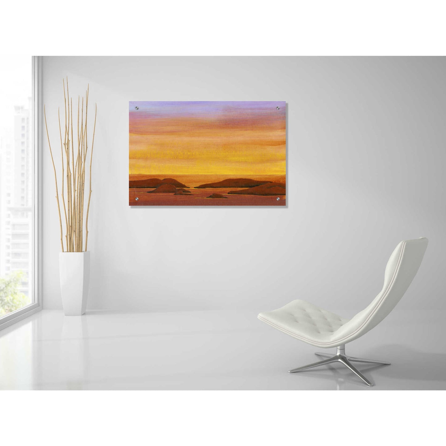 Epic Art 'Ocean Glow II' by Tim O'Toole, Acrylic Glass Wall Art,36x24