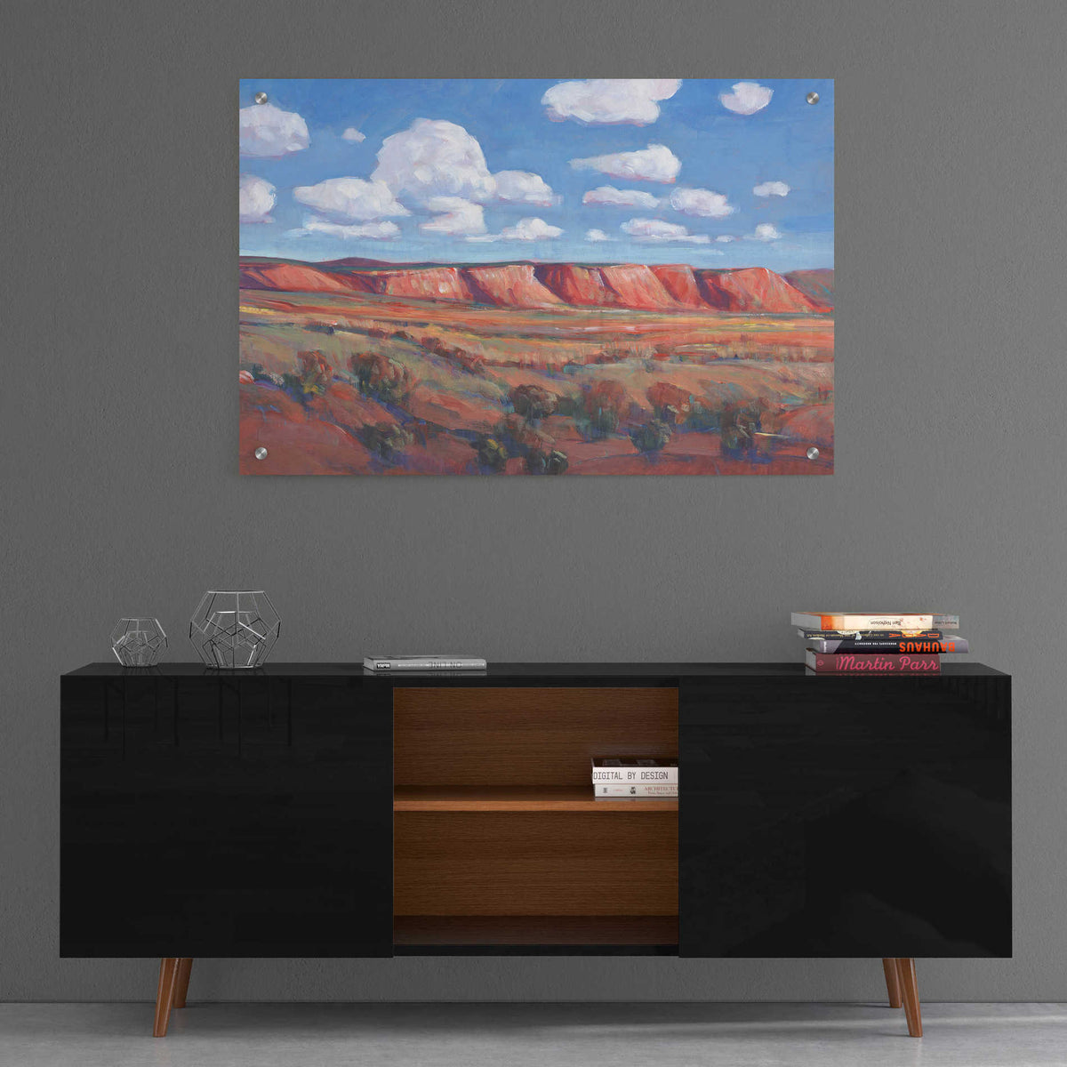 Epic Art 'Distant Mesa II' by Tim O'Toole, Acrylic Glass Wall Art,36x24