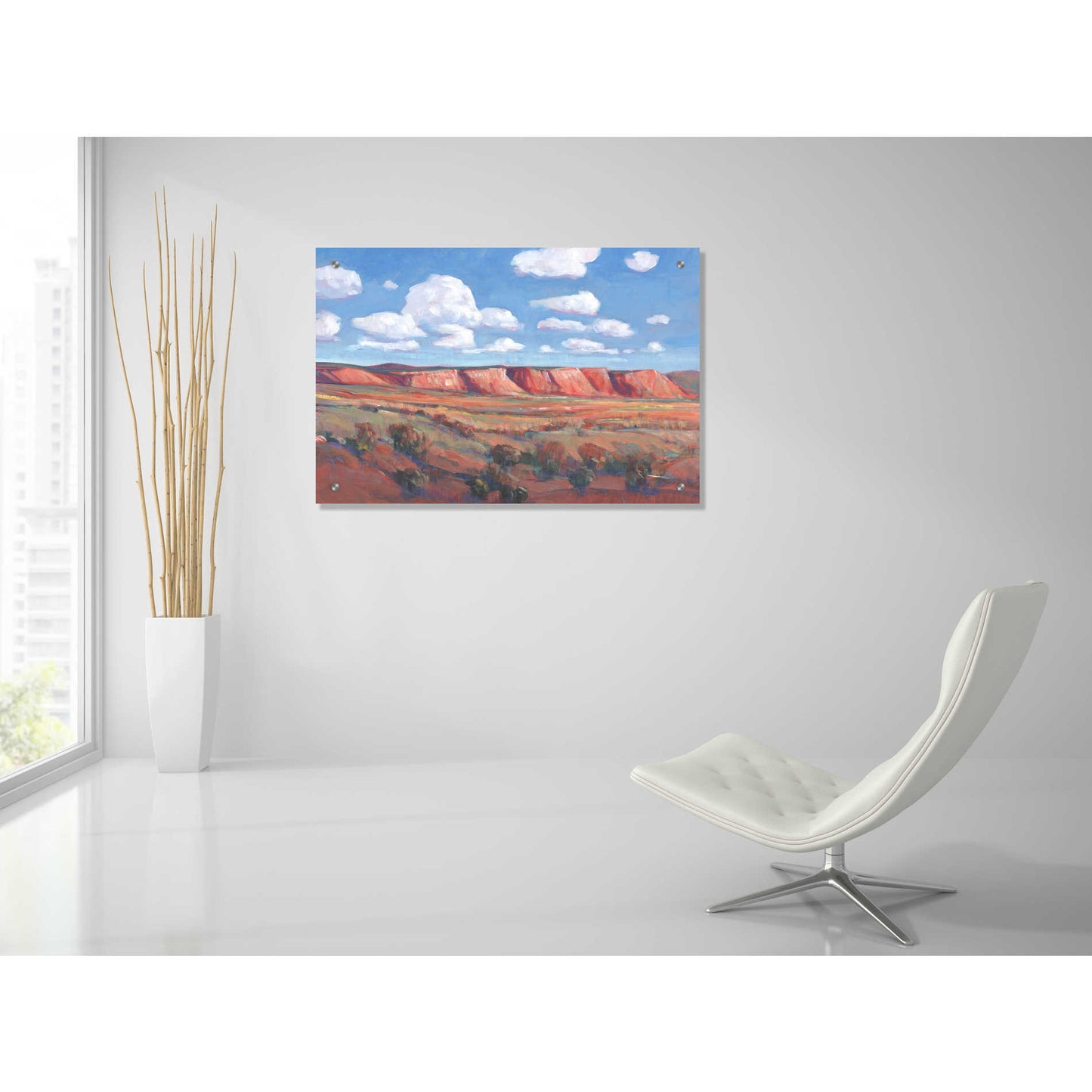 Epic Art 'Distant Mesa II' by Tim O'Toole, Acrylic Glass Wall Art,36x24