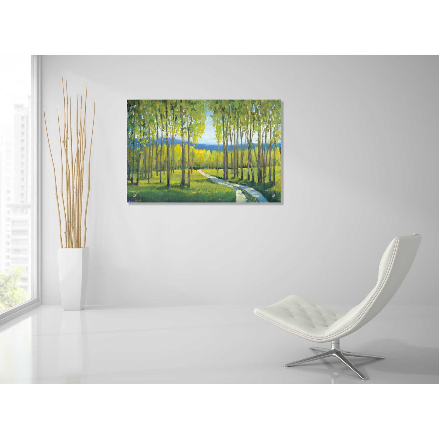 Epic Art 'Morning Stroll I' by Tim O'Toole, Acrylic Glass Wall Art,36x24