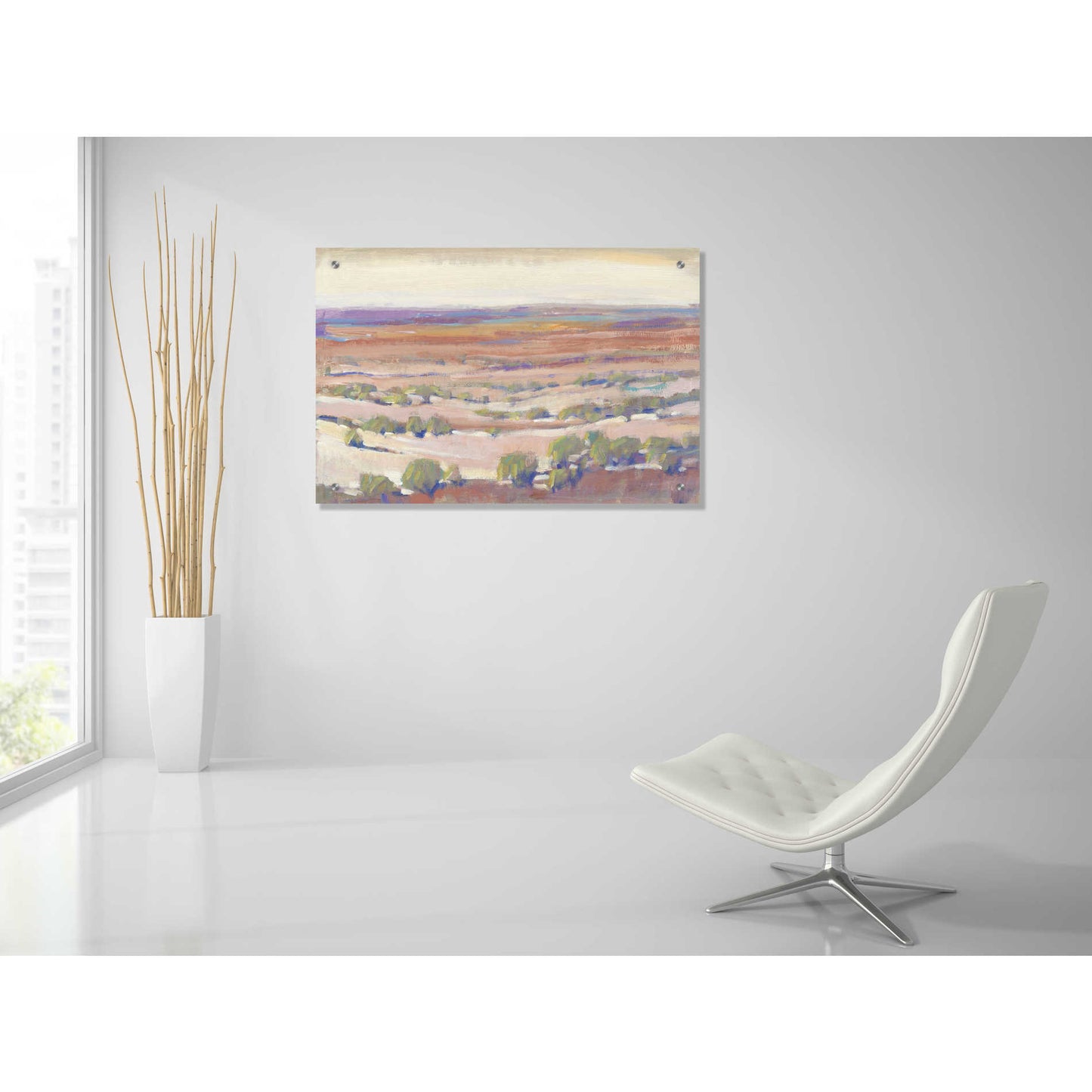 Epic Art 'High Desert Pastels I' by Tim O'Toole, Acrylic Glass Wall Art,36x24