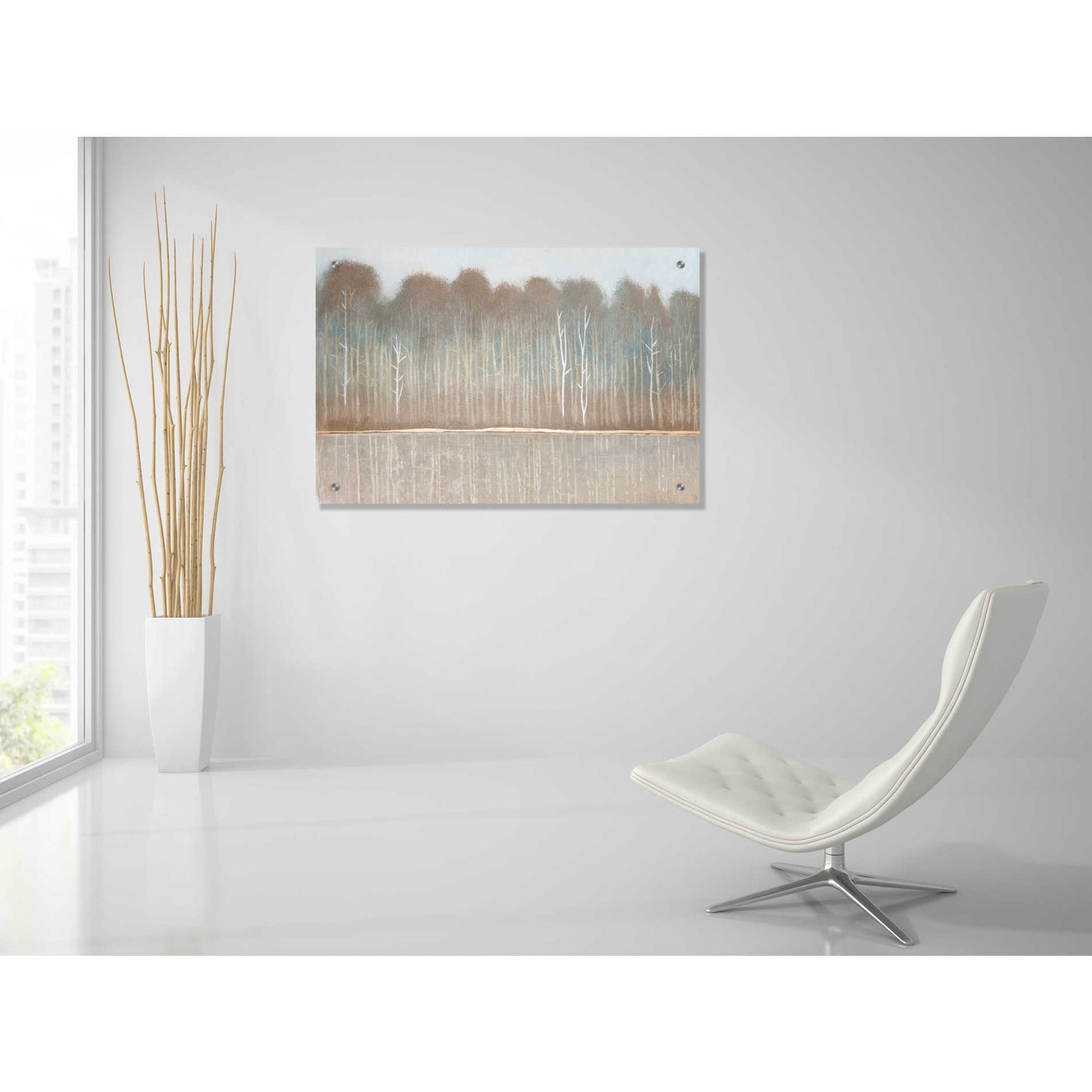 Epic Art 'Along the River Bank I' by Tim O'Toole, Acrylic Glass Wall Art,36x24